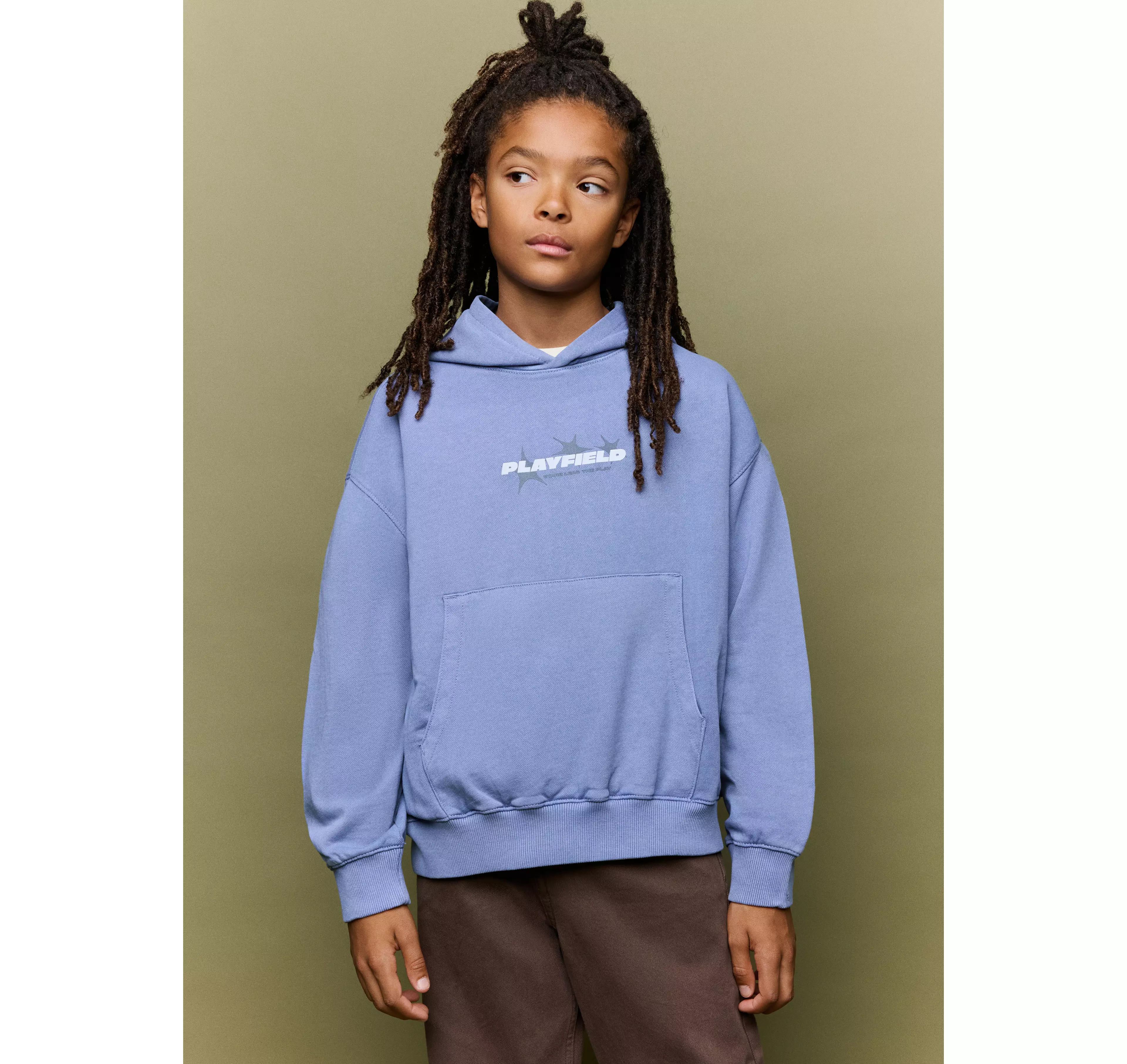 Свитшот силуэта "баллон" garment-dyed — Mango