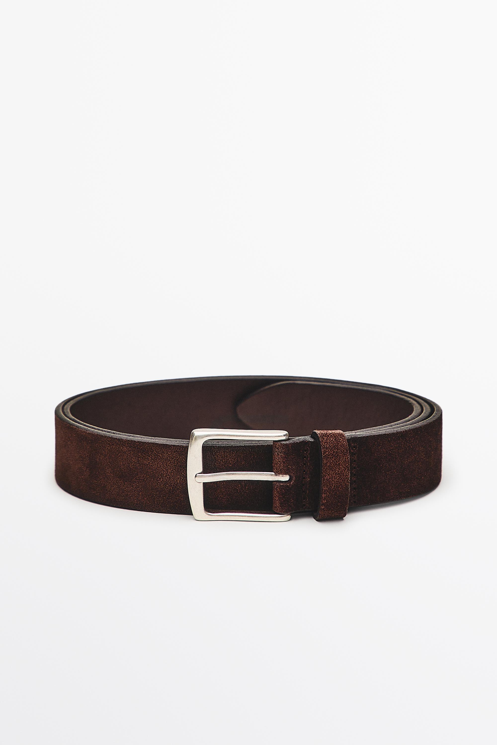 Ремень из мягкой кожи наппа — Massimo Dutti