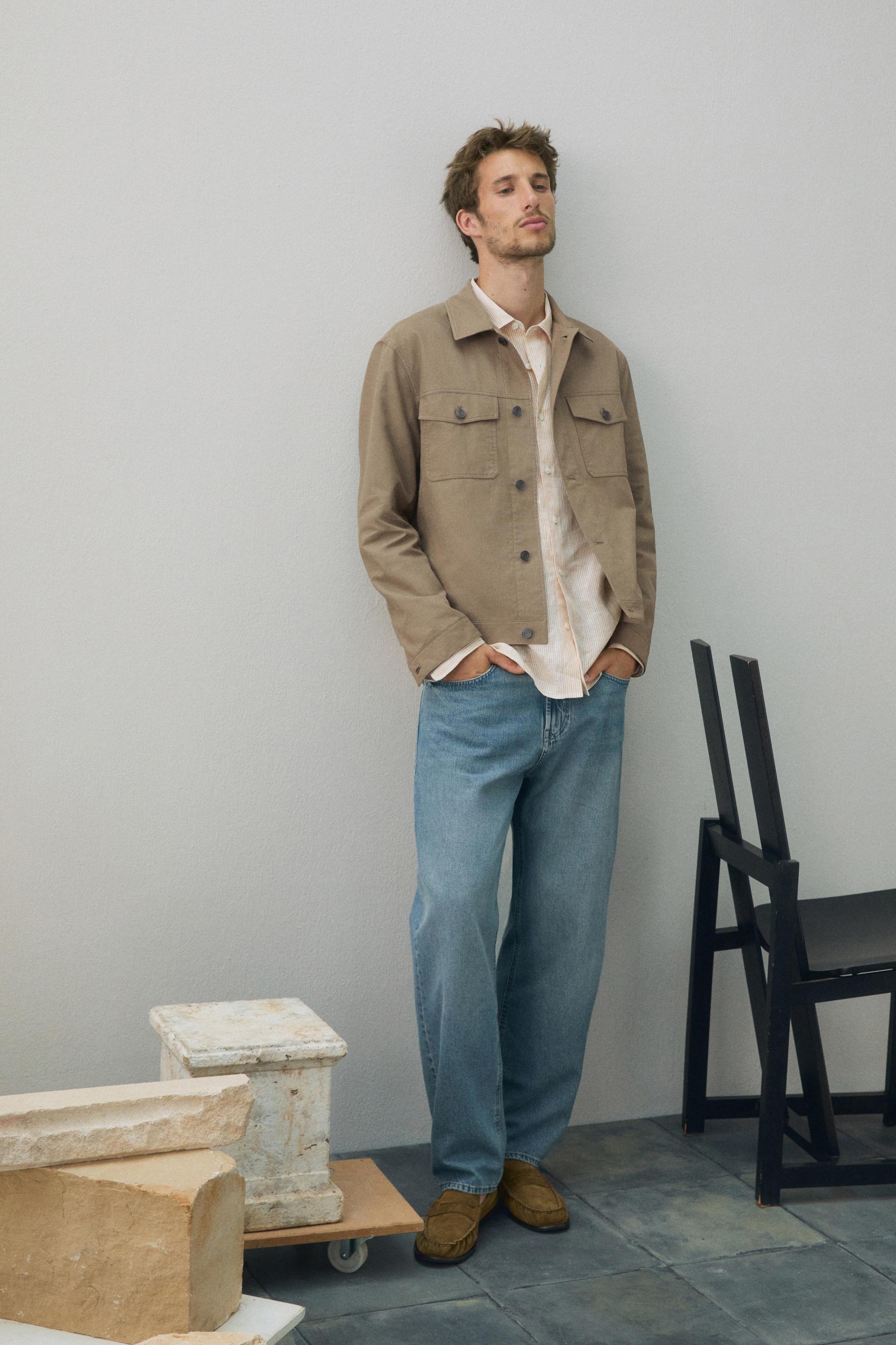 Куртка в стиле trucker с двумя карманами — Massimo Dutti