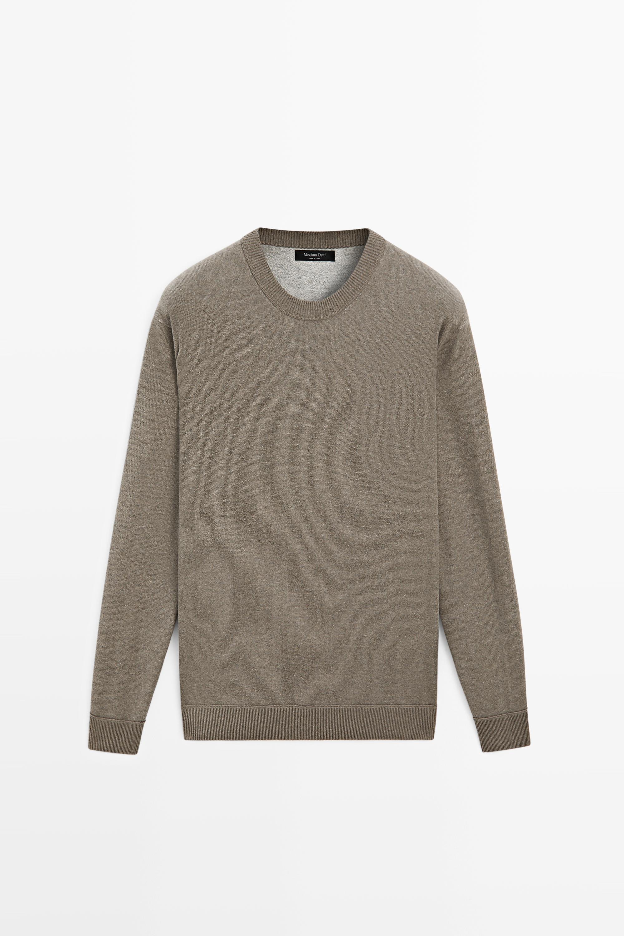 Свитер из смесового хлопка — Massimo Dutti