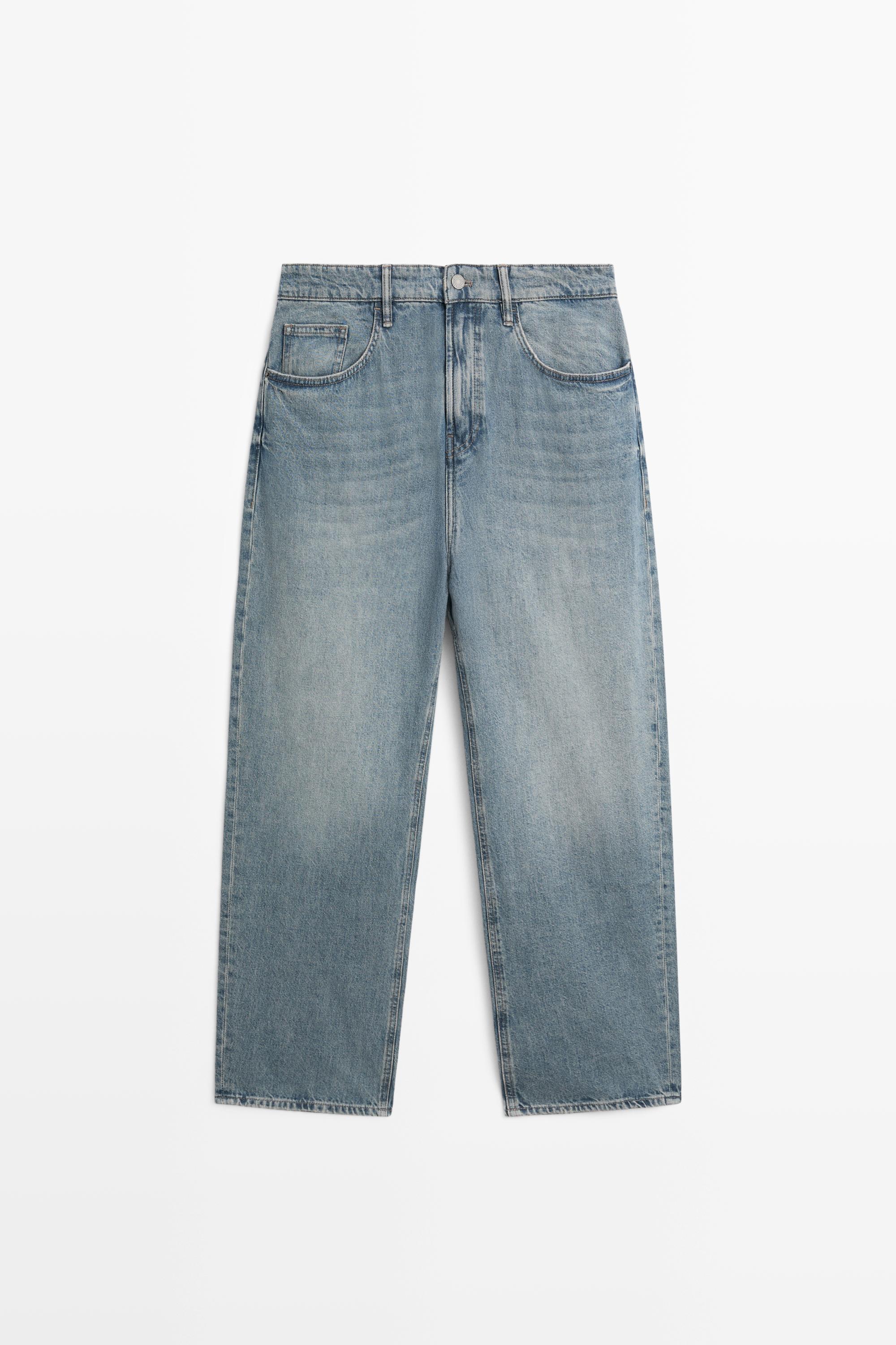 Джинсы-бананы — Massimo Dutti