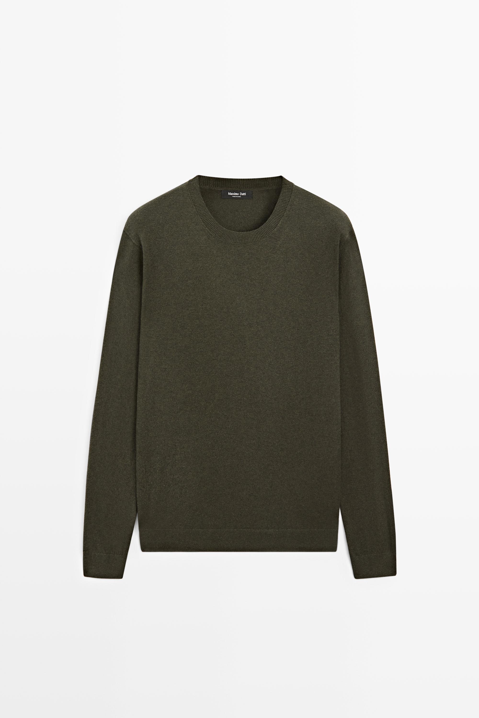 Свитер из смесового хлопка — Massimo Dutti
