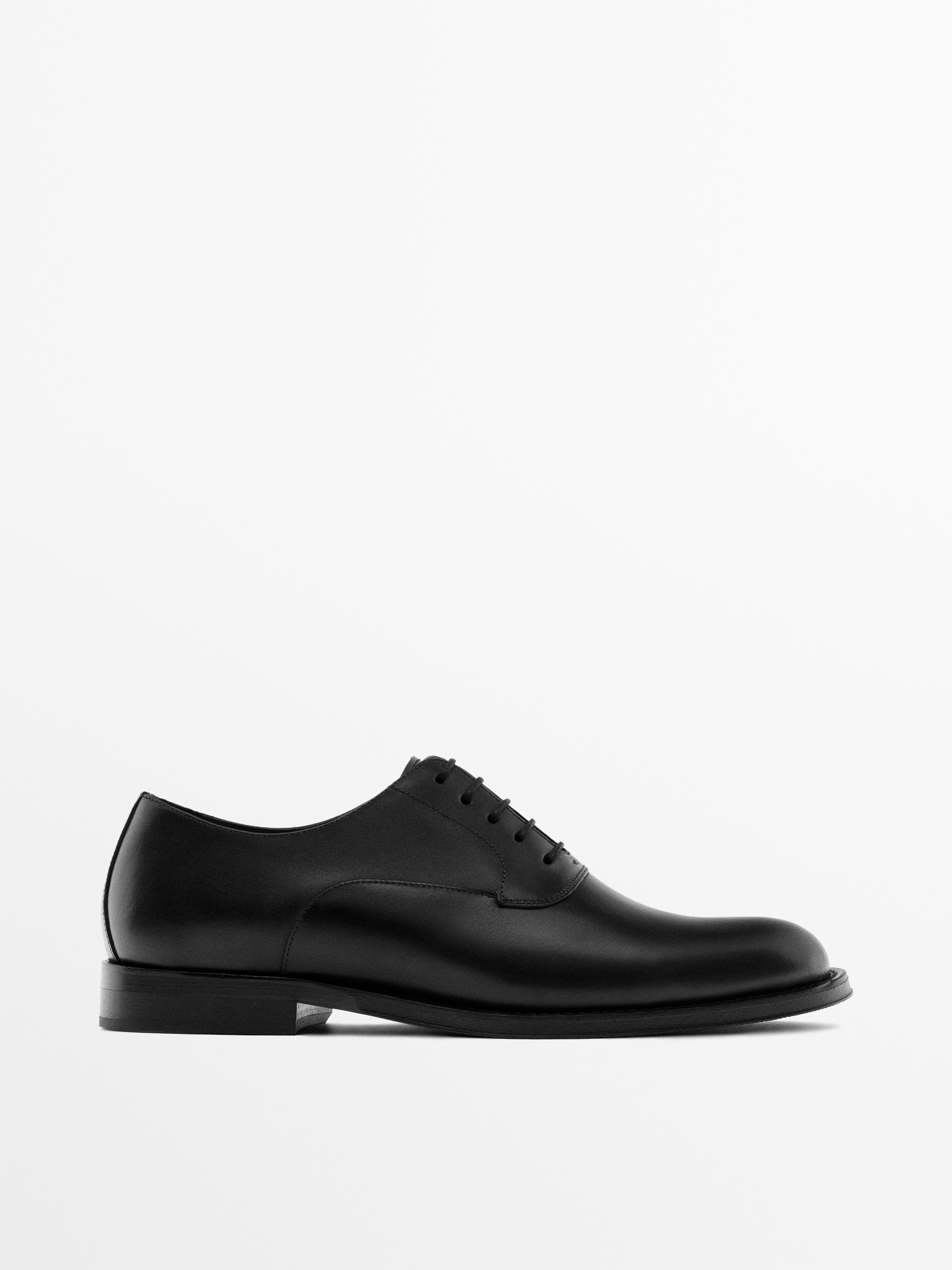 Кожаные туфли — Massimo Dutti
