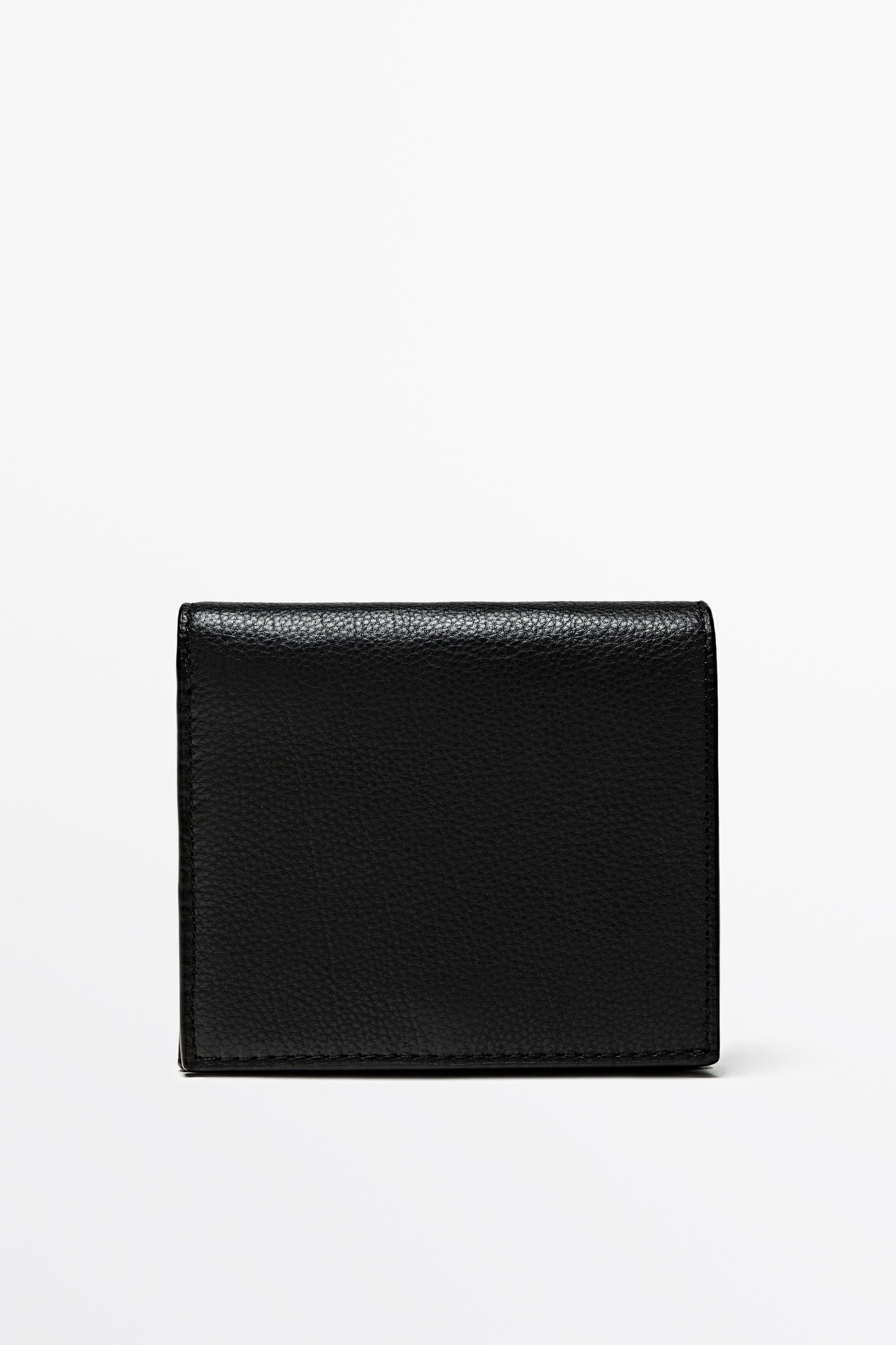 Кошелек из кожи наппа — Massimo Dutti