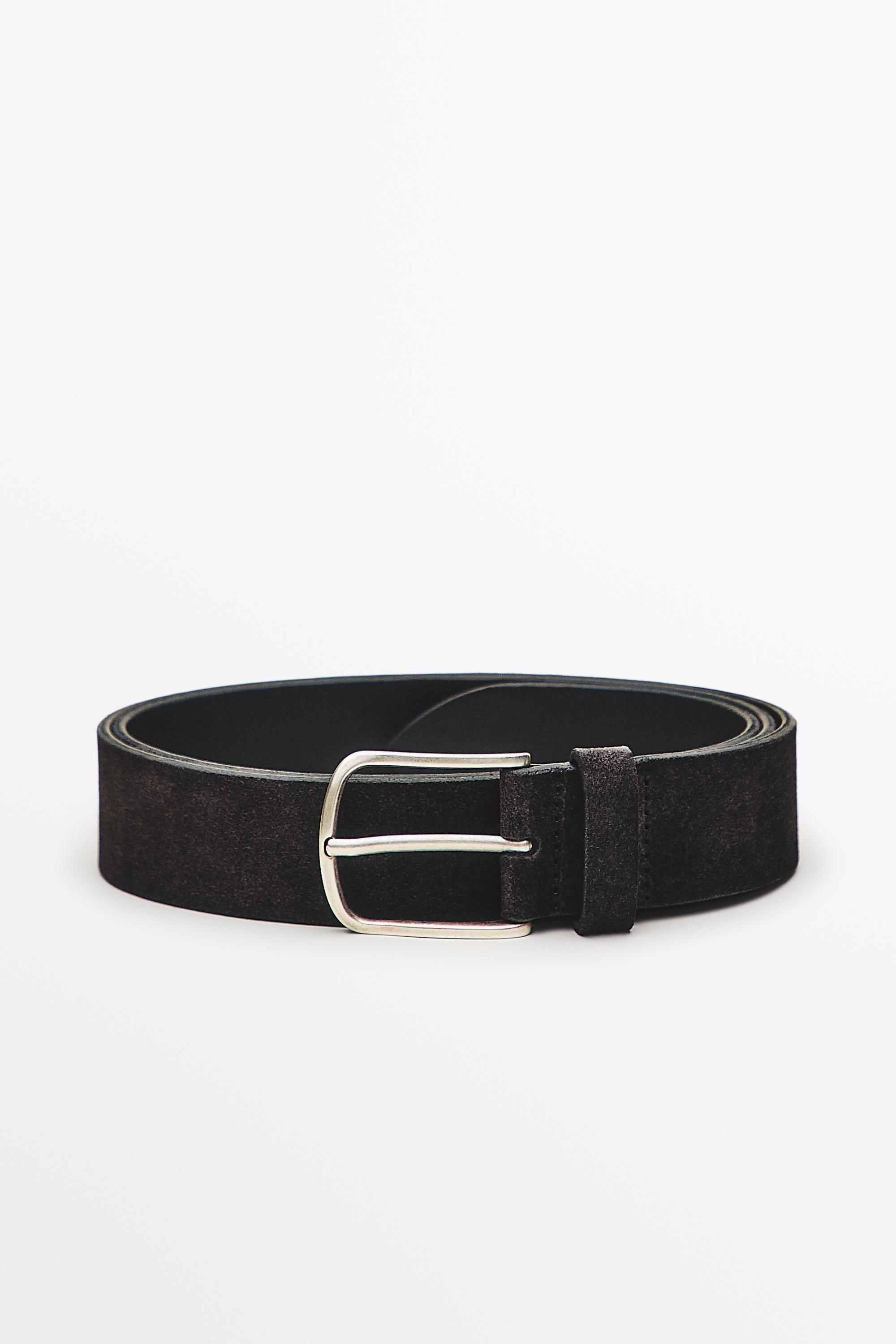 Ремень из мягкой кожи наппа — Massimo Dutti