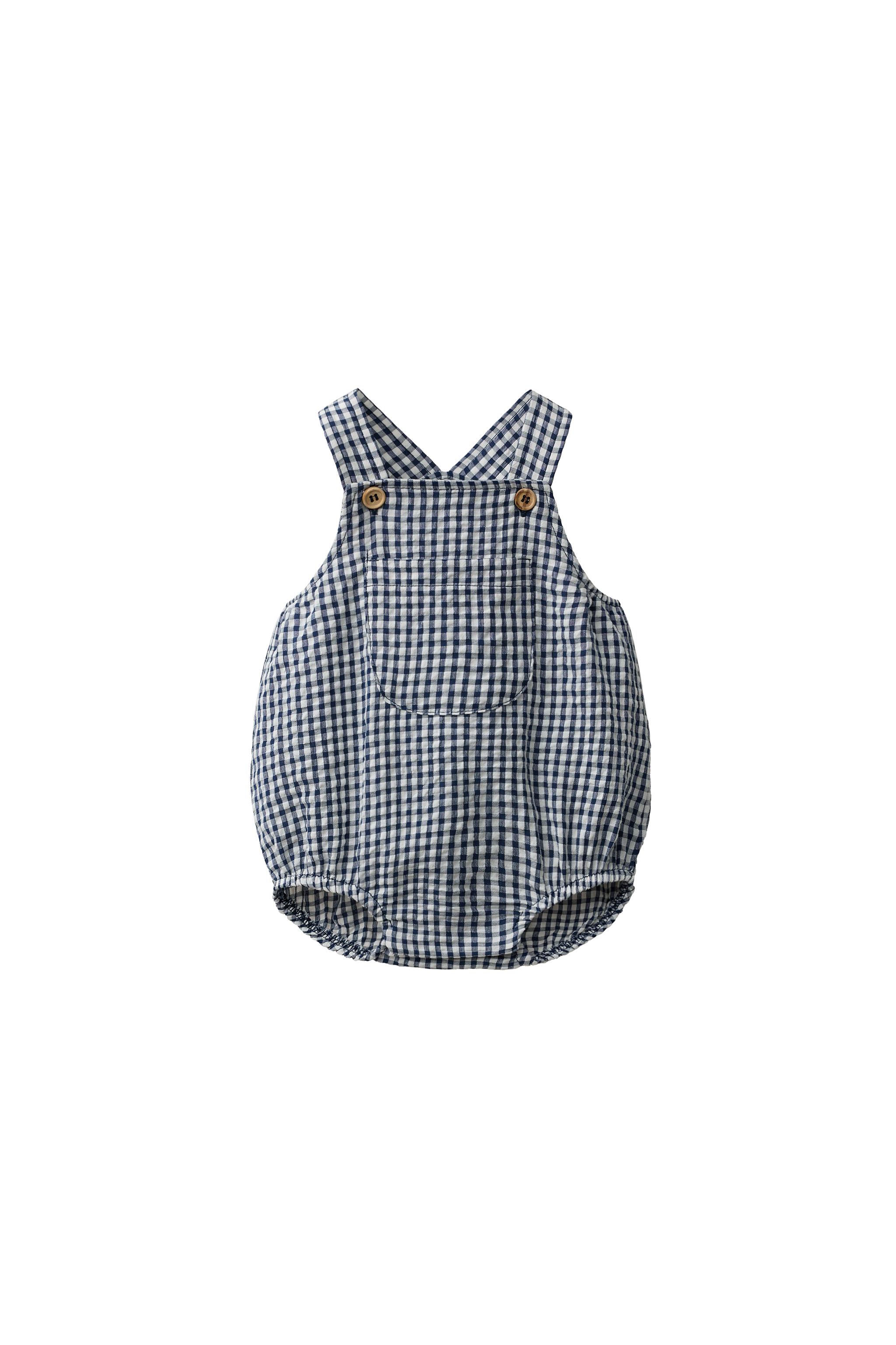 Ромпер в мелкую клетку — ZARA
