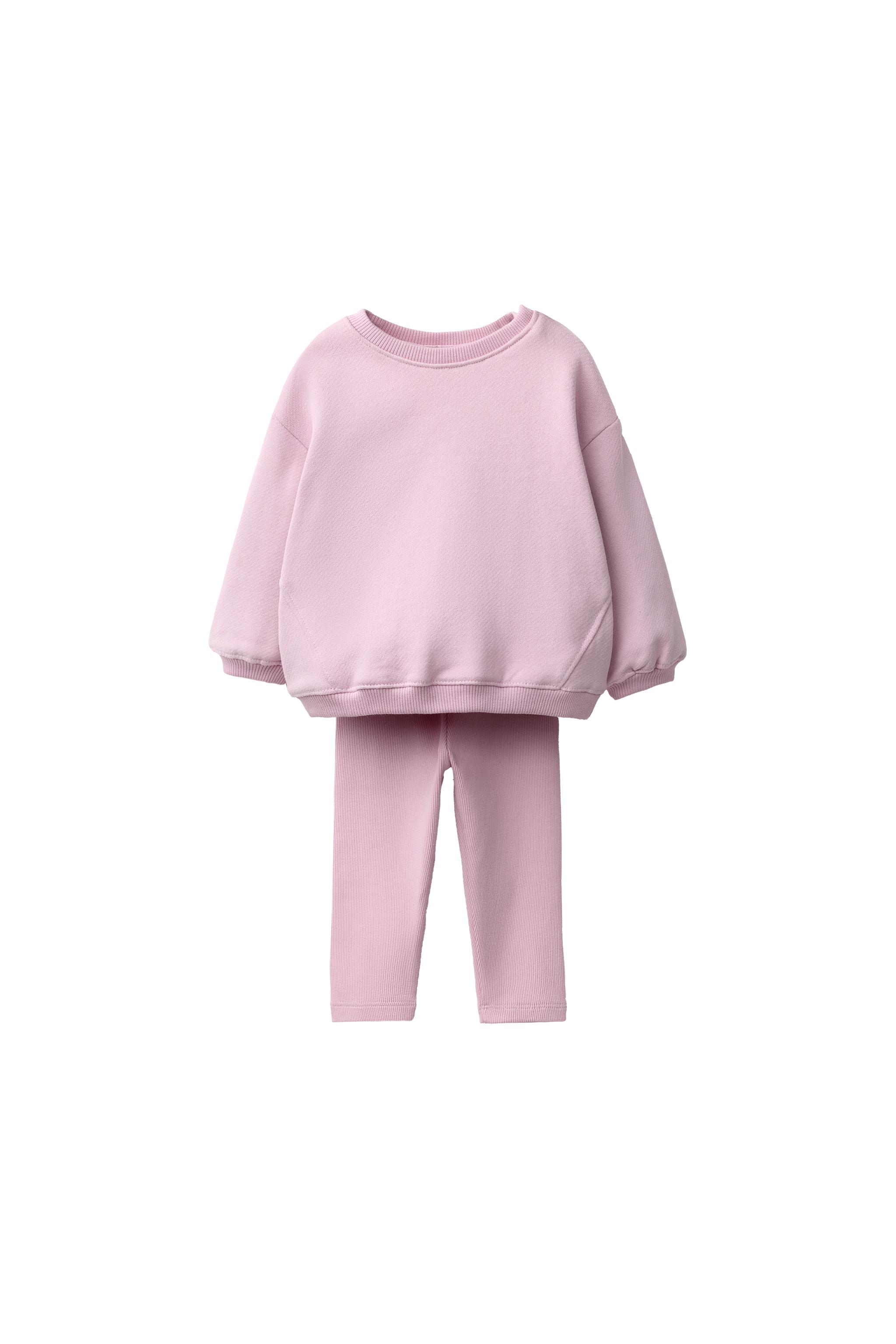 Свитшот с логотипом + леггинсы — ZARA