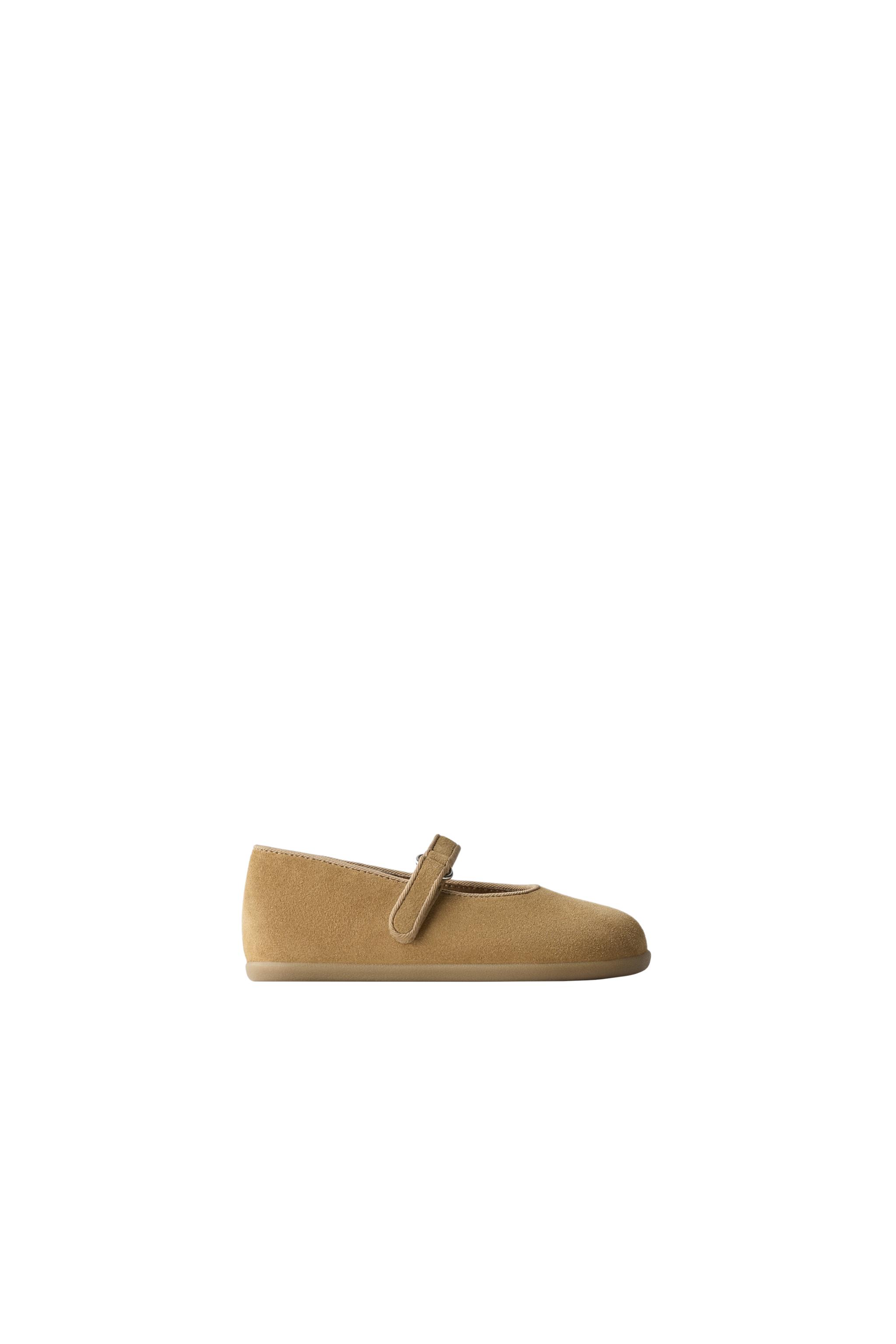 Балетки из кожи — ZARA