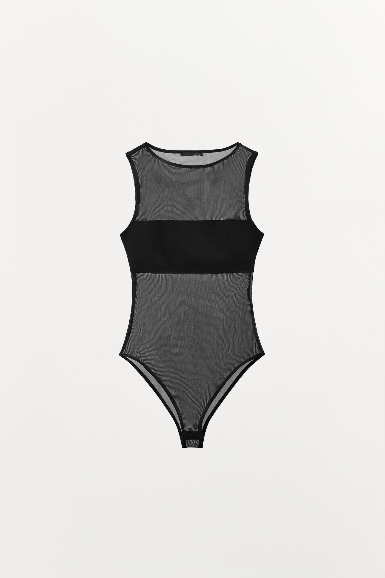 Боди COMBINED TULLE
