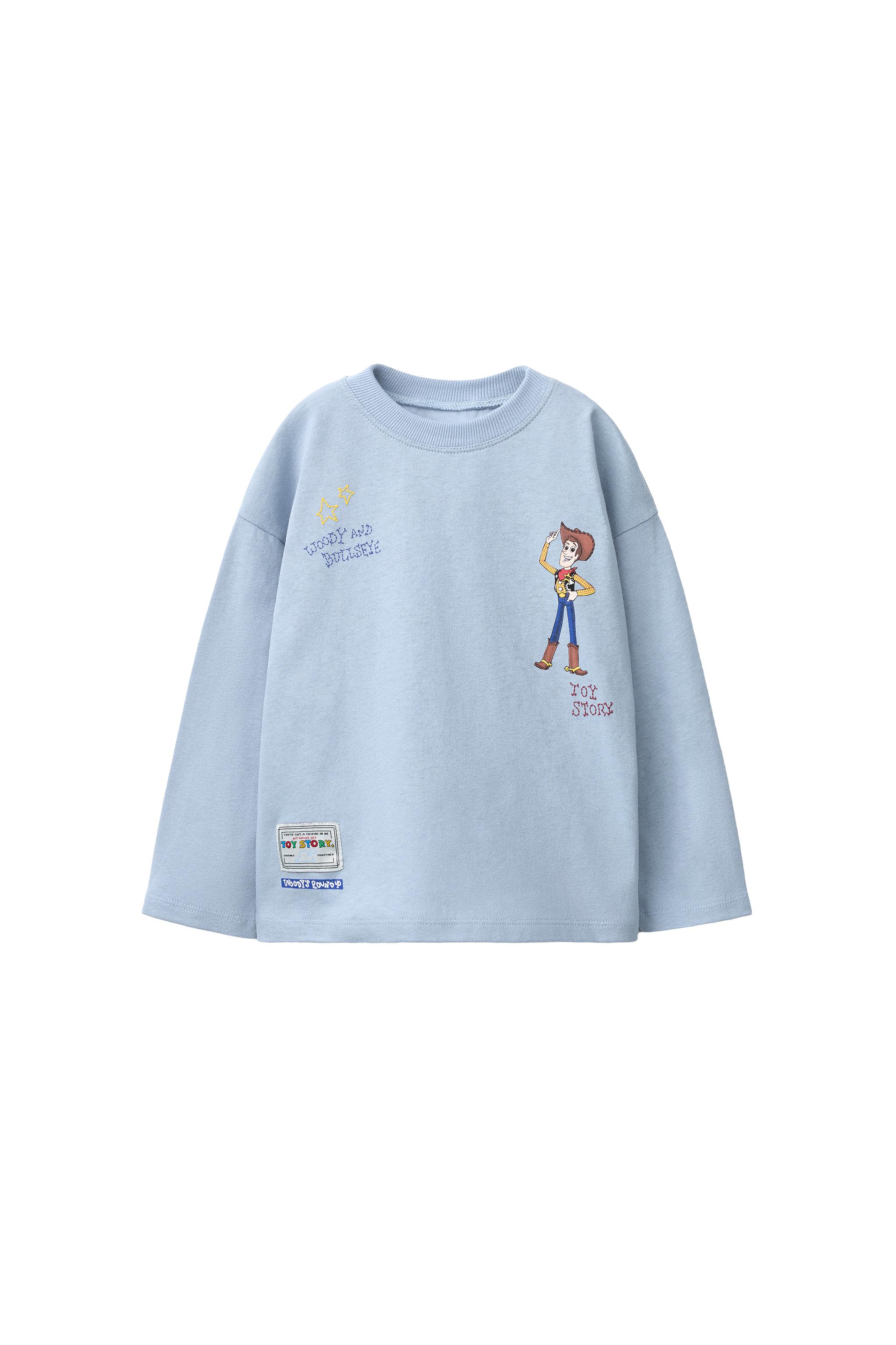 TOY STORY © DISNEY PIXAR PRINTED AND EMBROIDERED T-SHIRT — ZARA