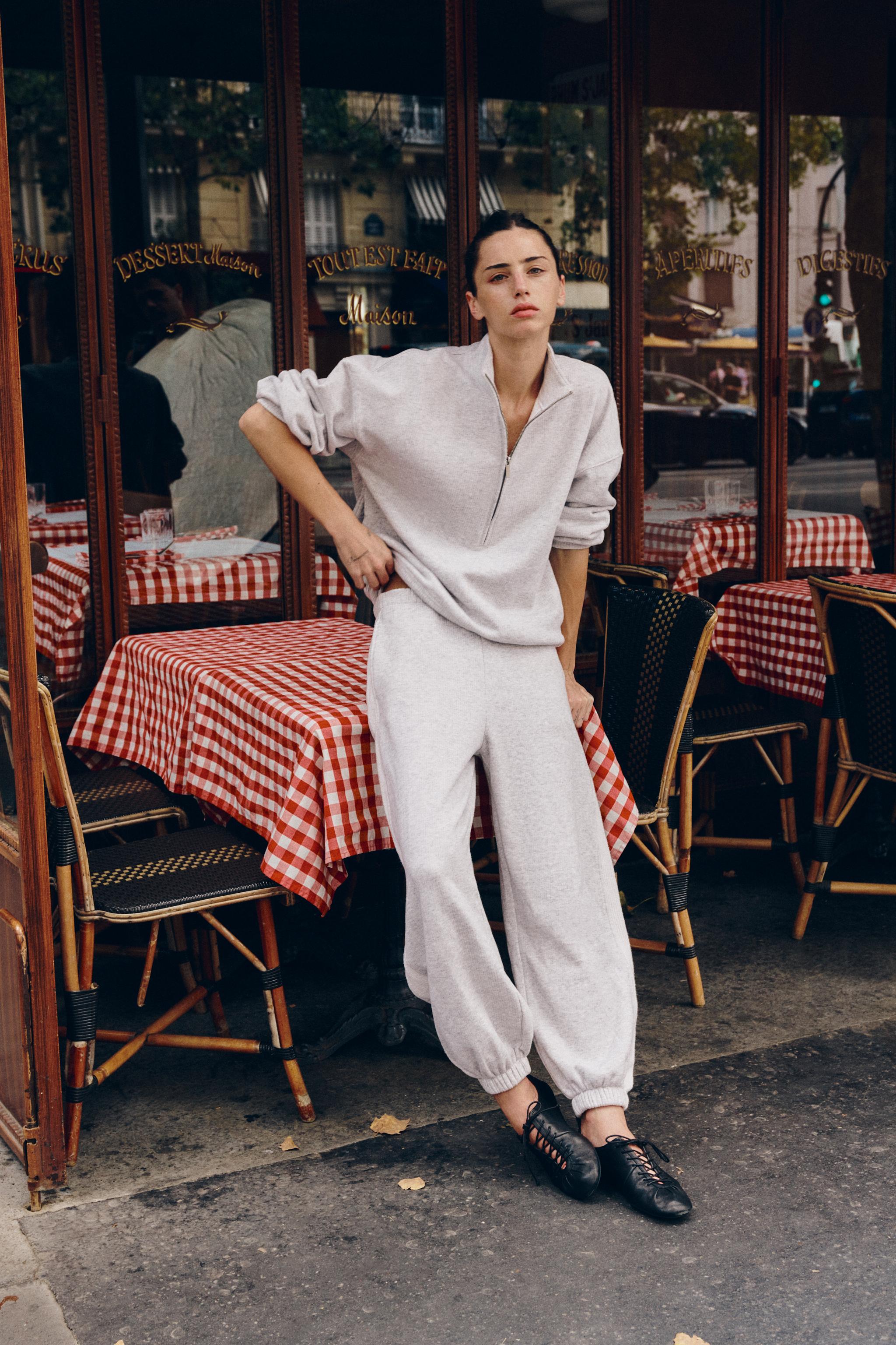 Свитшот на молнии — ZARA