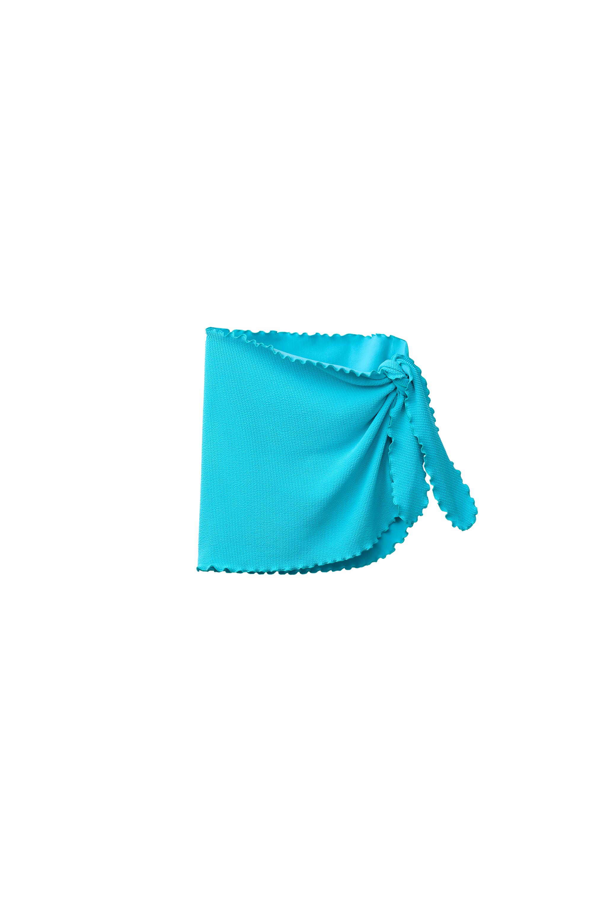 ПАРЕО В РУБЧИК — ZARA