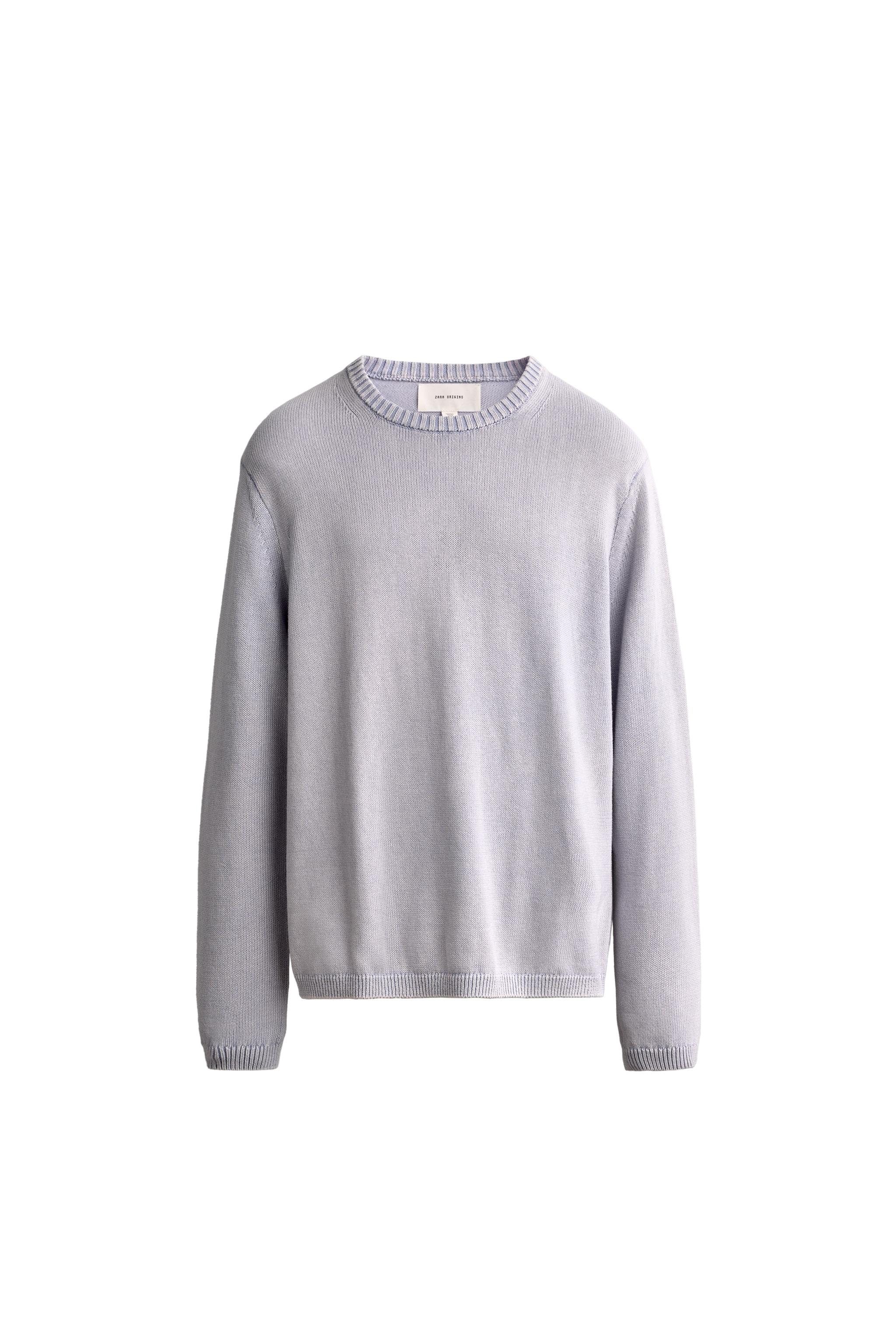 Джемпер свободного кроя из хлопка — ZARA