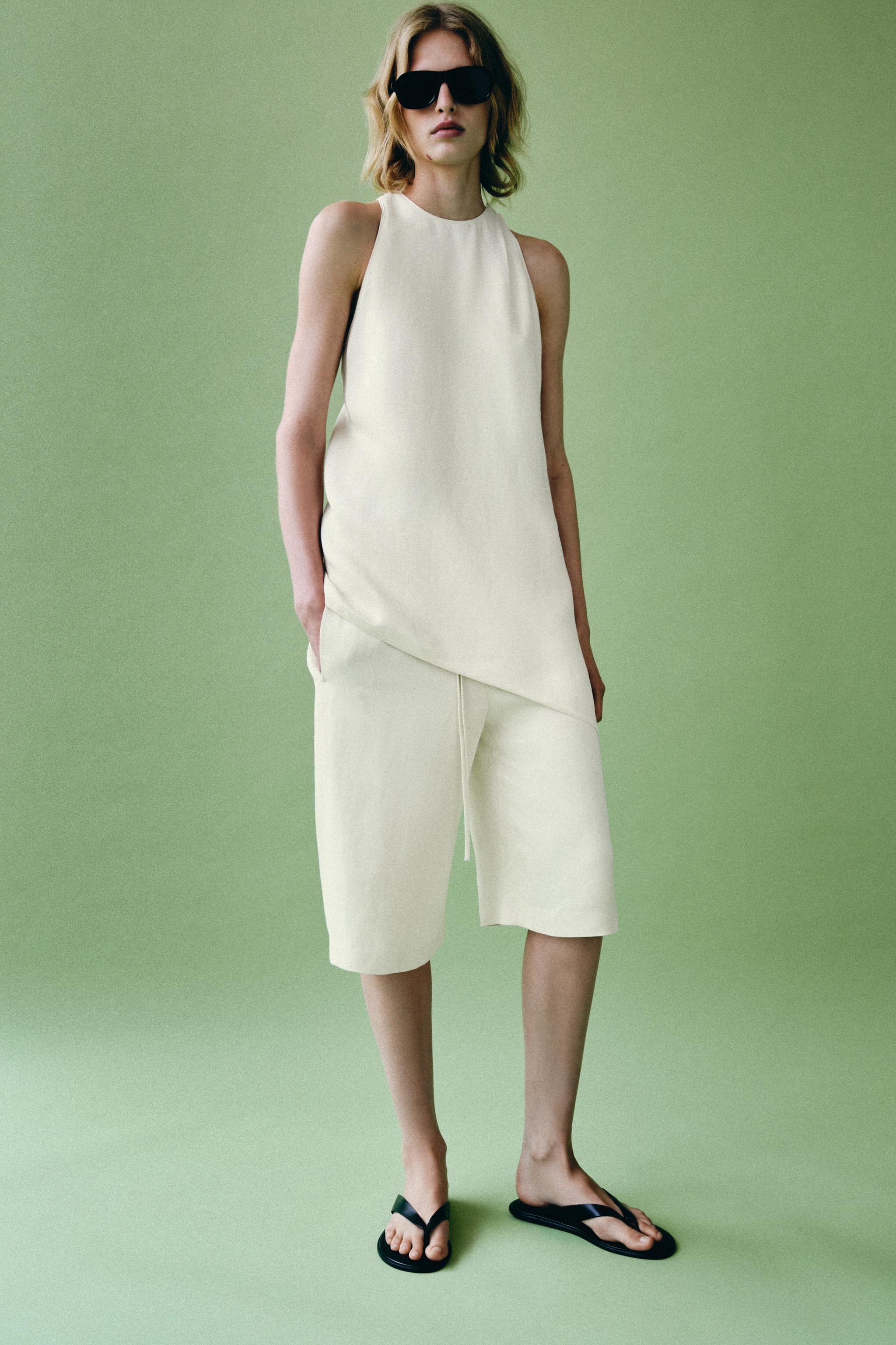 ZW COLLECTION асимметричный топ — ZARA