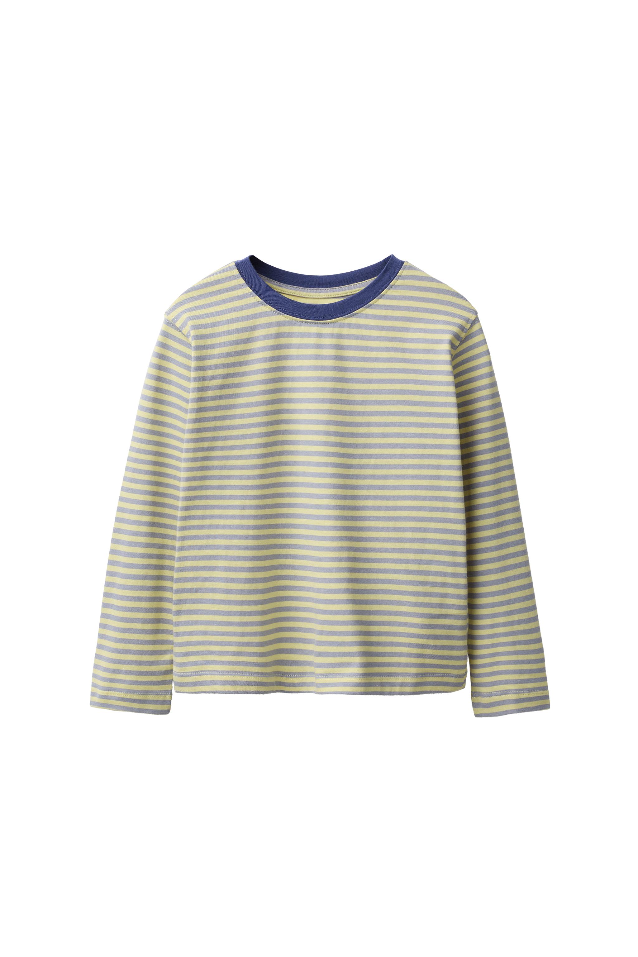 Футболка в полоску с длинным рукавом — ZARA