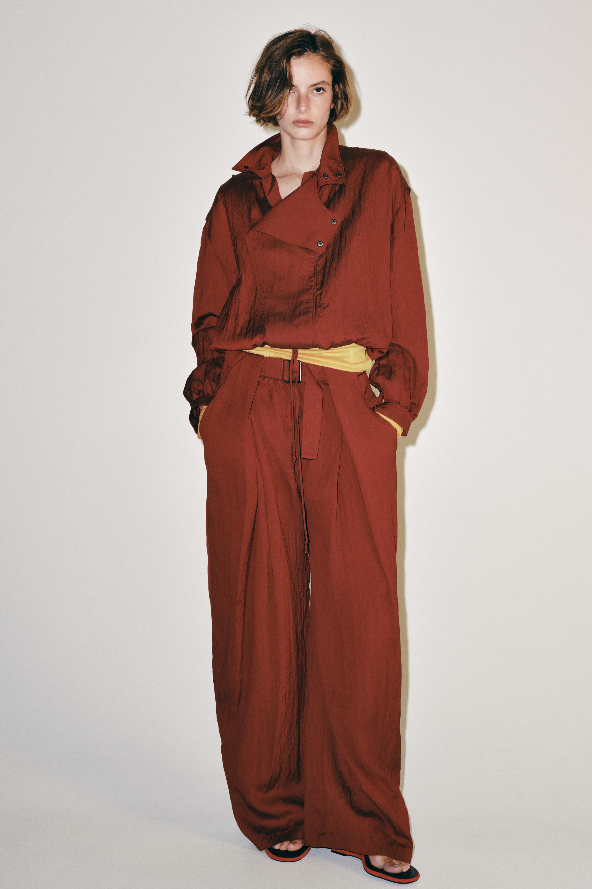 ДВУБОРТНАЯ КУРТКА — ZW COLLECTION — ZARA