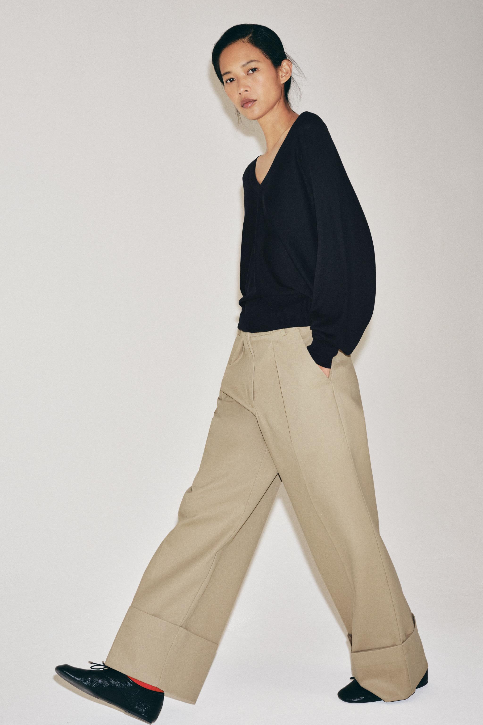 БРЮКИ ЧИНОС — ZW COLLECTION — ZARA