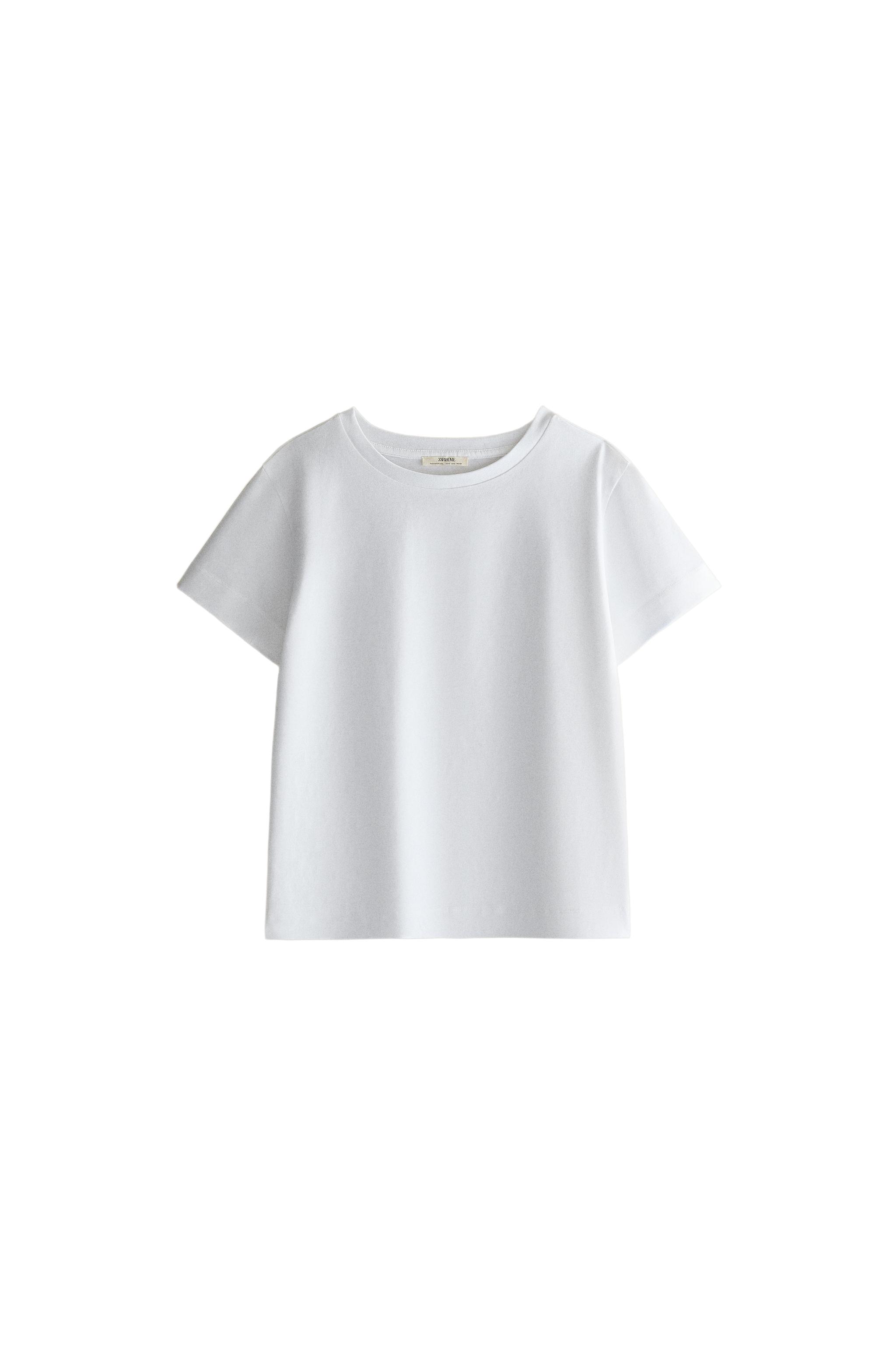 SHORT SLEEVE T-SHIRT — ZARA