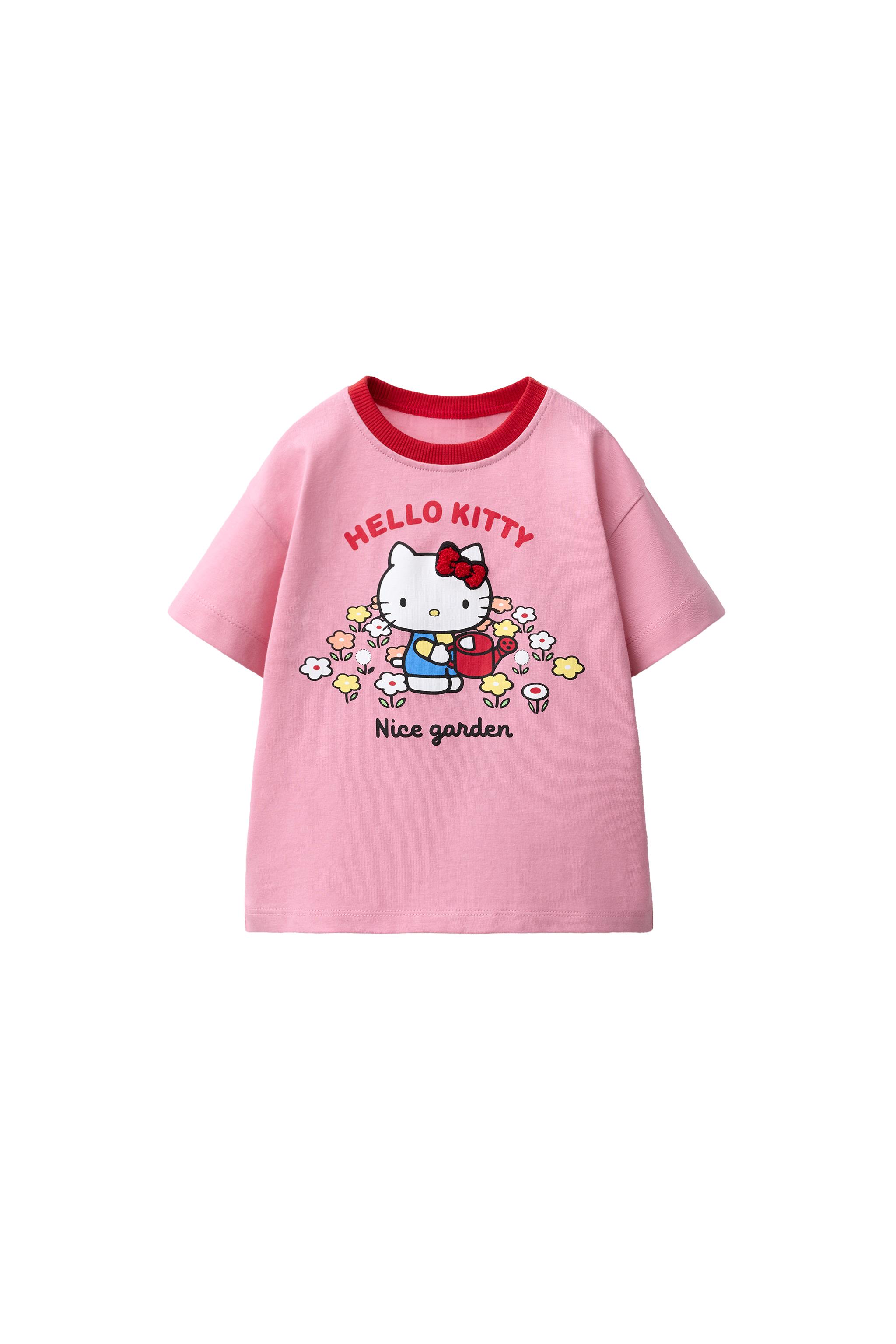 Футболка с принтом HELLO KITTY © SANRIO — ZARA