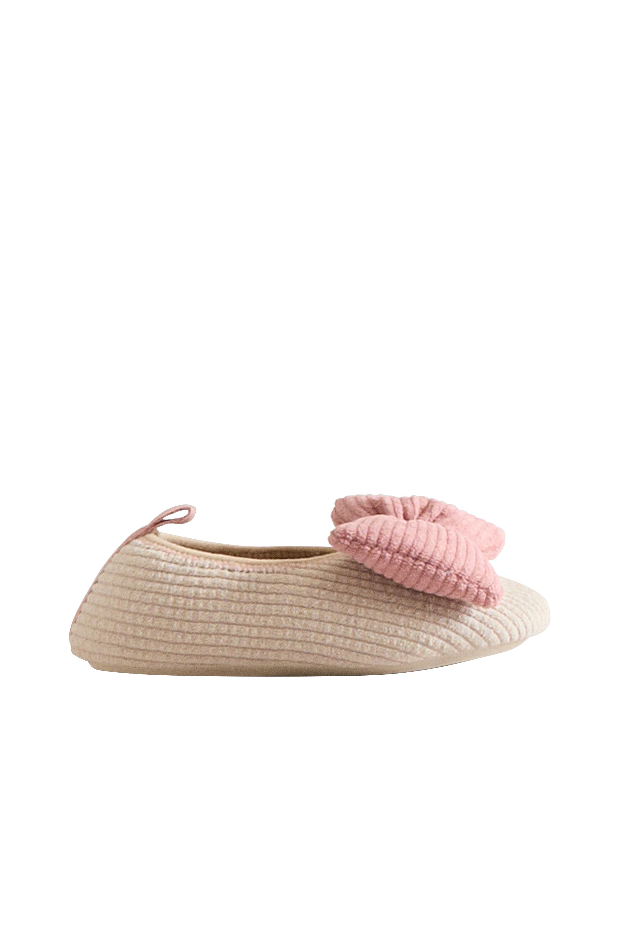 KIDS' BOW BALLERINAS — ZARA