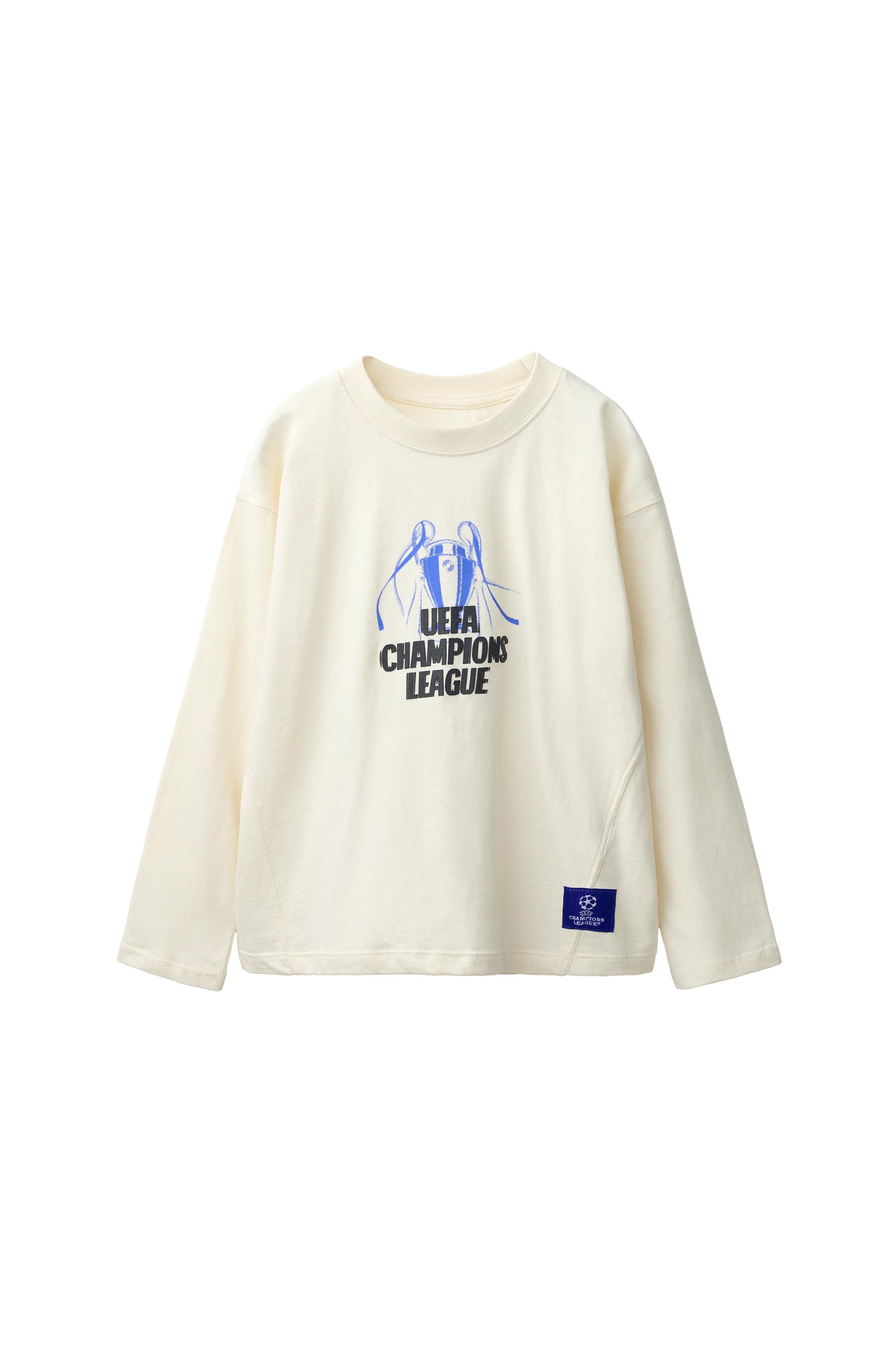 Футболка с принтом UEFA CHAMPIONS LEAGUE ® — ZARA