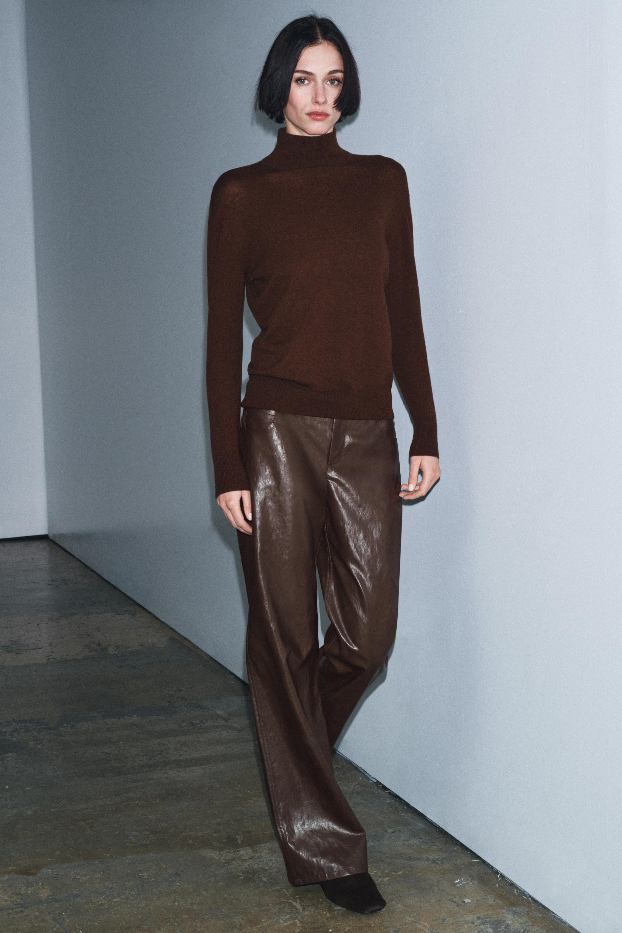 100% EXTRA SOFT WOOL JUMPER — ZARA