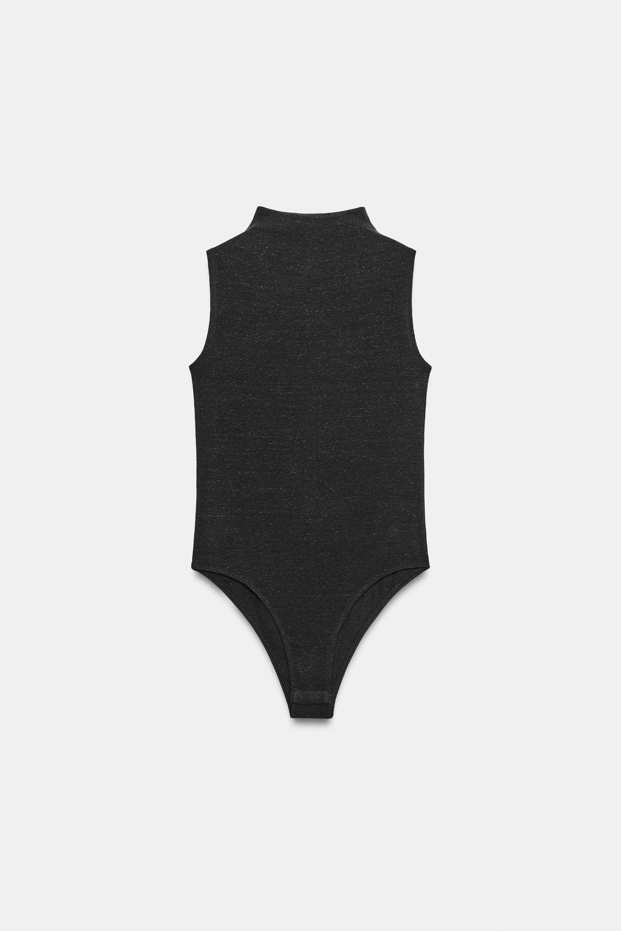 SLEEVELESS BODYSUIT — ZARA