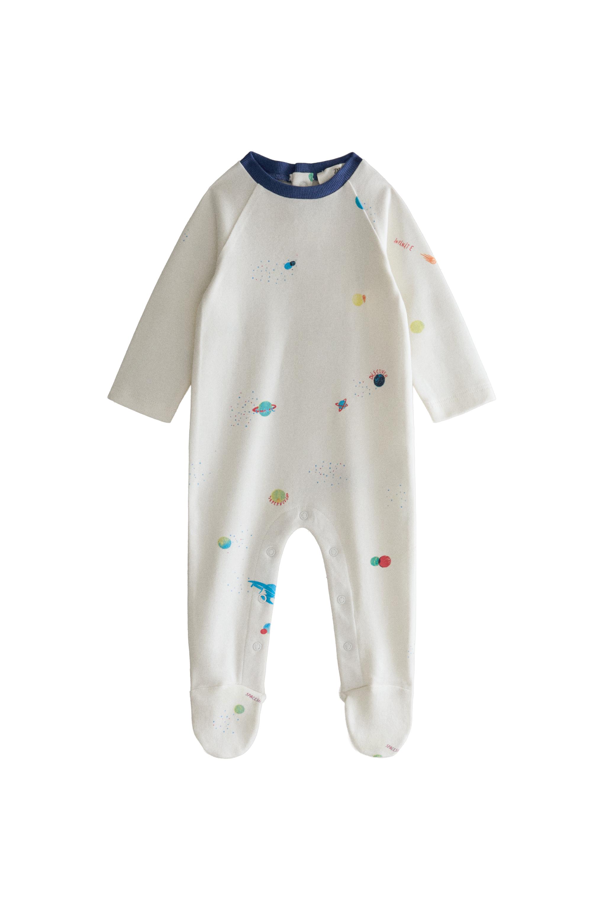 Ромпер с принтом Space Baby — ZARA
