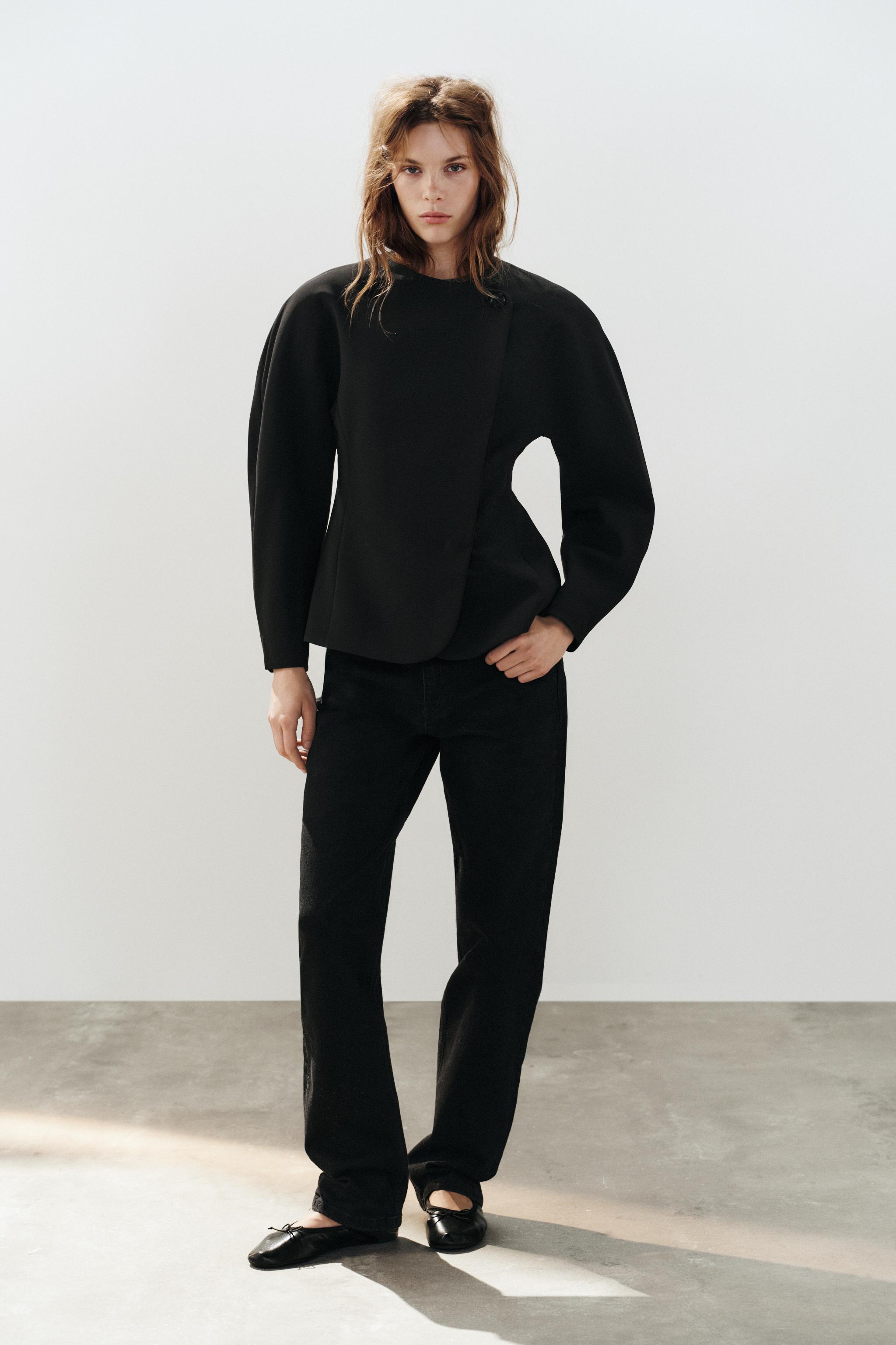 Блейзер свободного кроя на двух пуговицах — ZARA