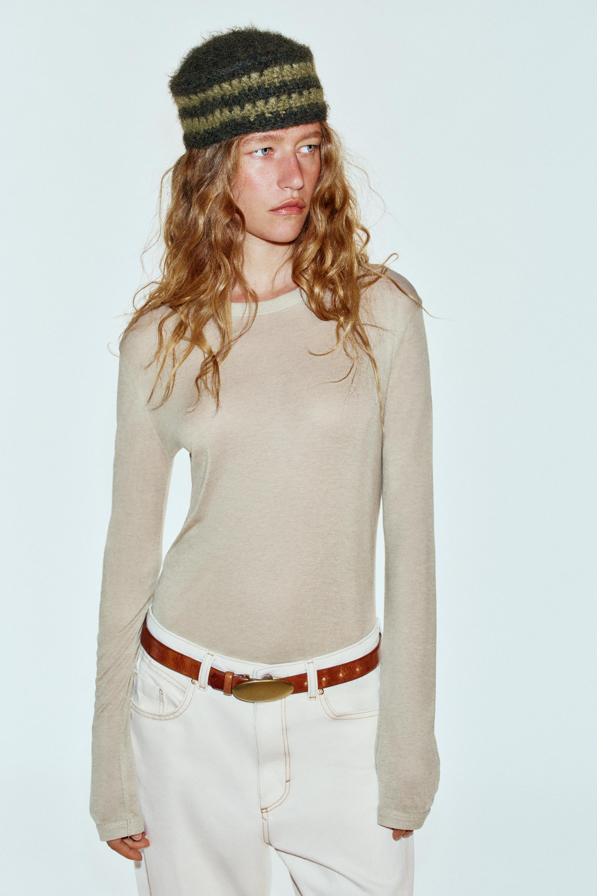 ТРИКОТАЖНАЯ ШАПКА-БИНИ — ZARA