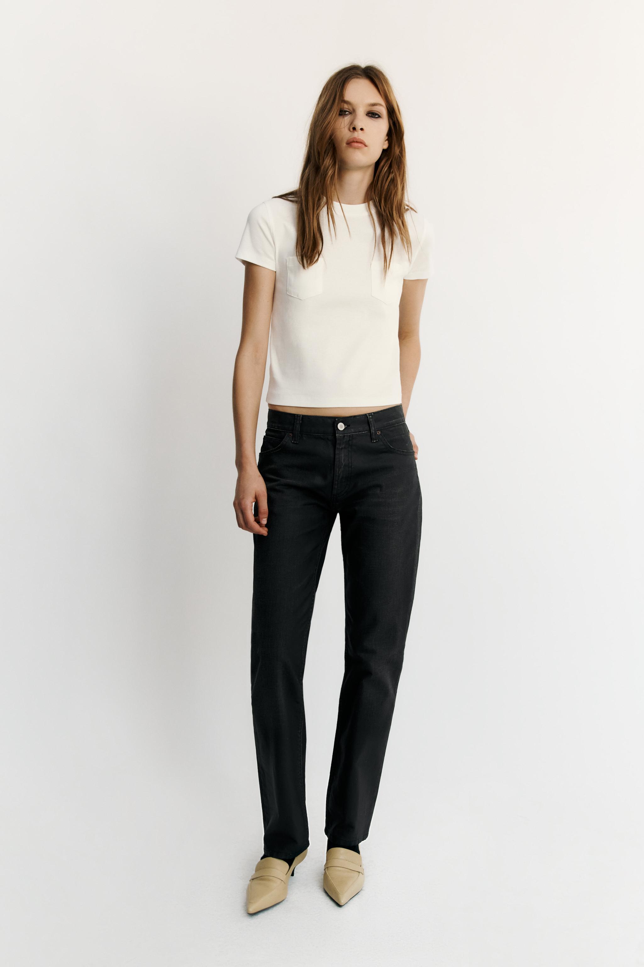 ROUND NECK T-SHIRT — ZARA