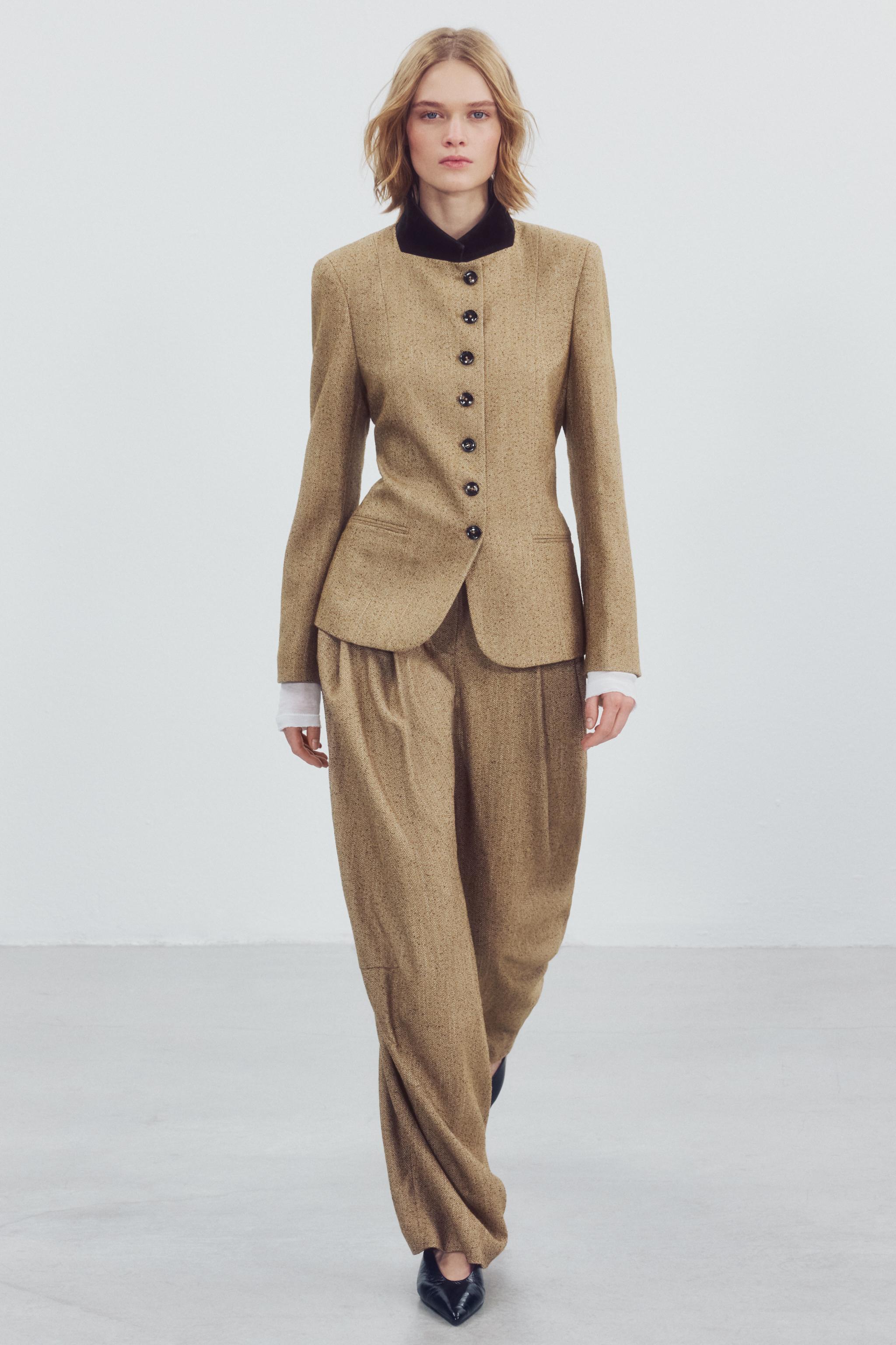 БРЮКИ-БАЛЛОНЫ ZW COLLECTION — ZARA