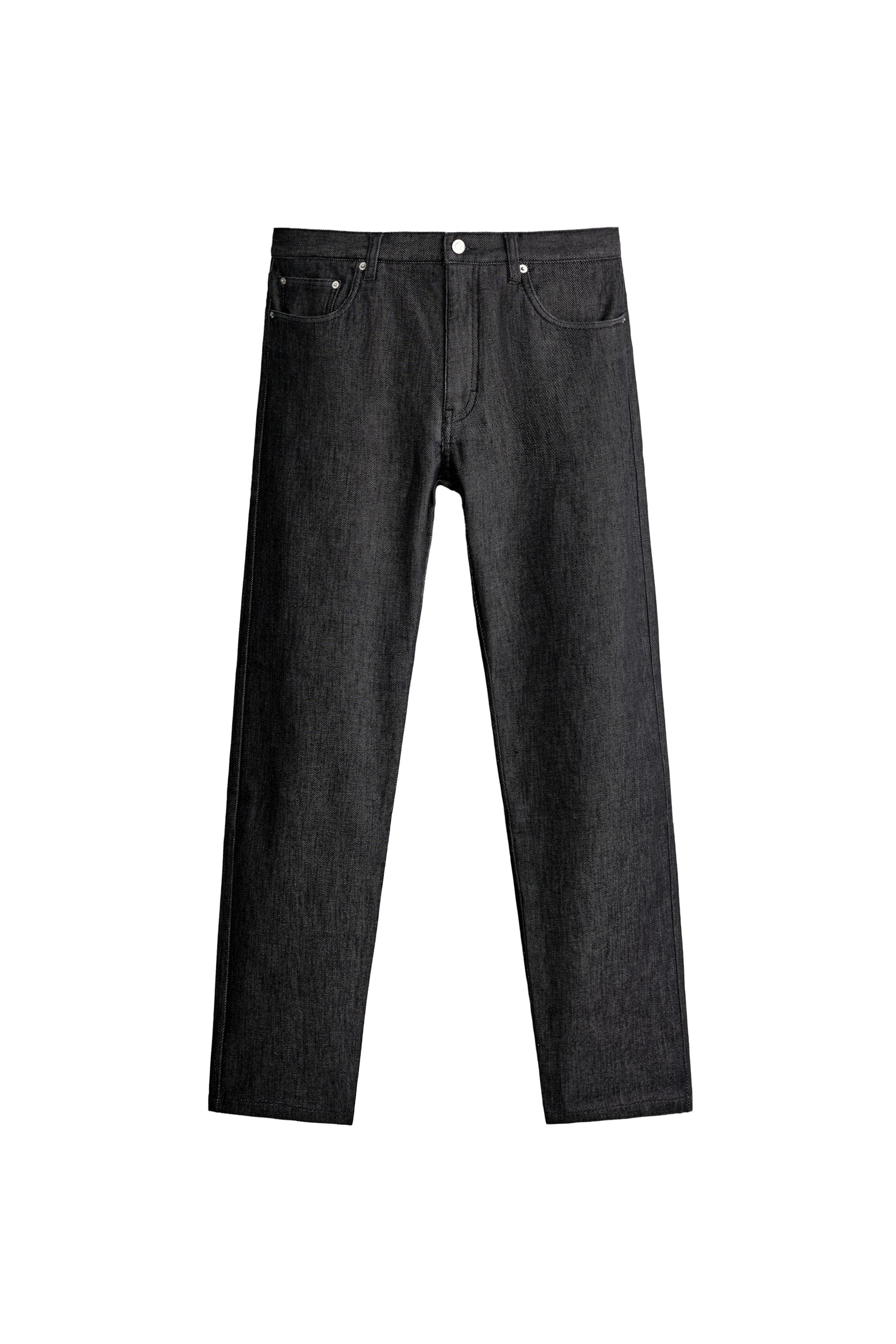THERMAL STRAIGHT-LEG JEANS — ZARA