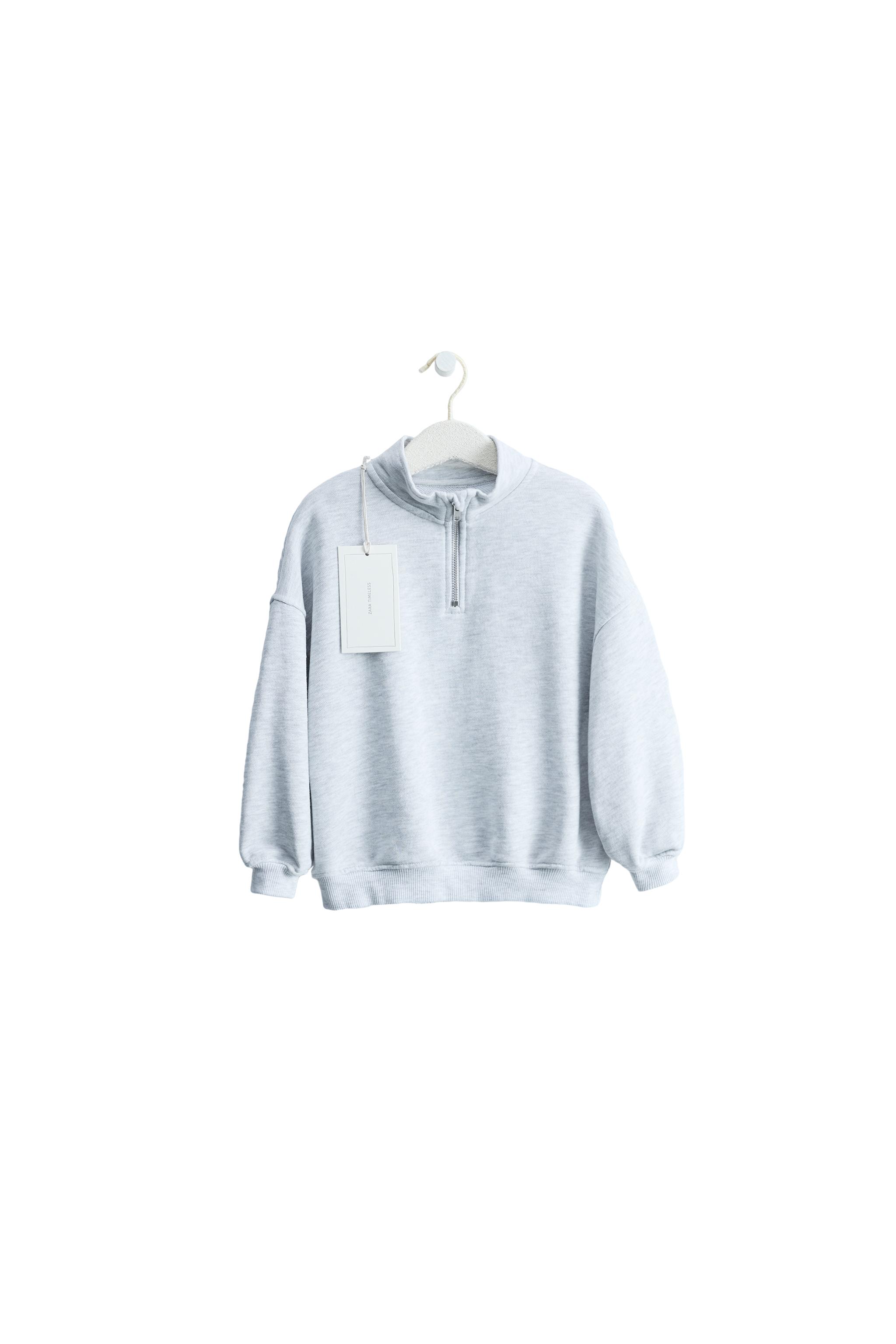 Свитшот на молнии из коллекции ZARA TIMELESS — ZARA