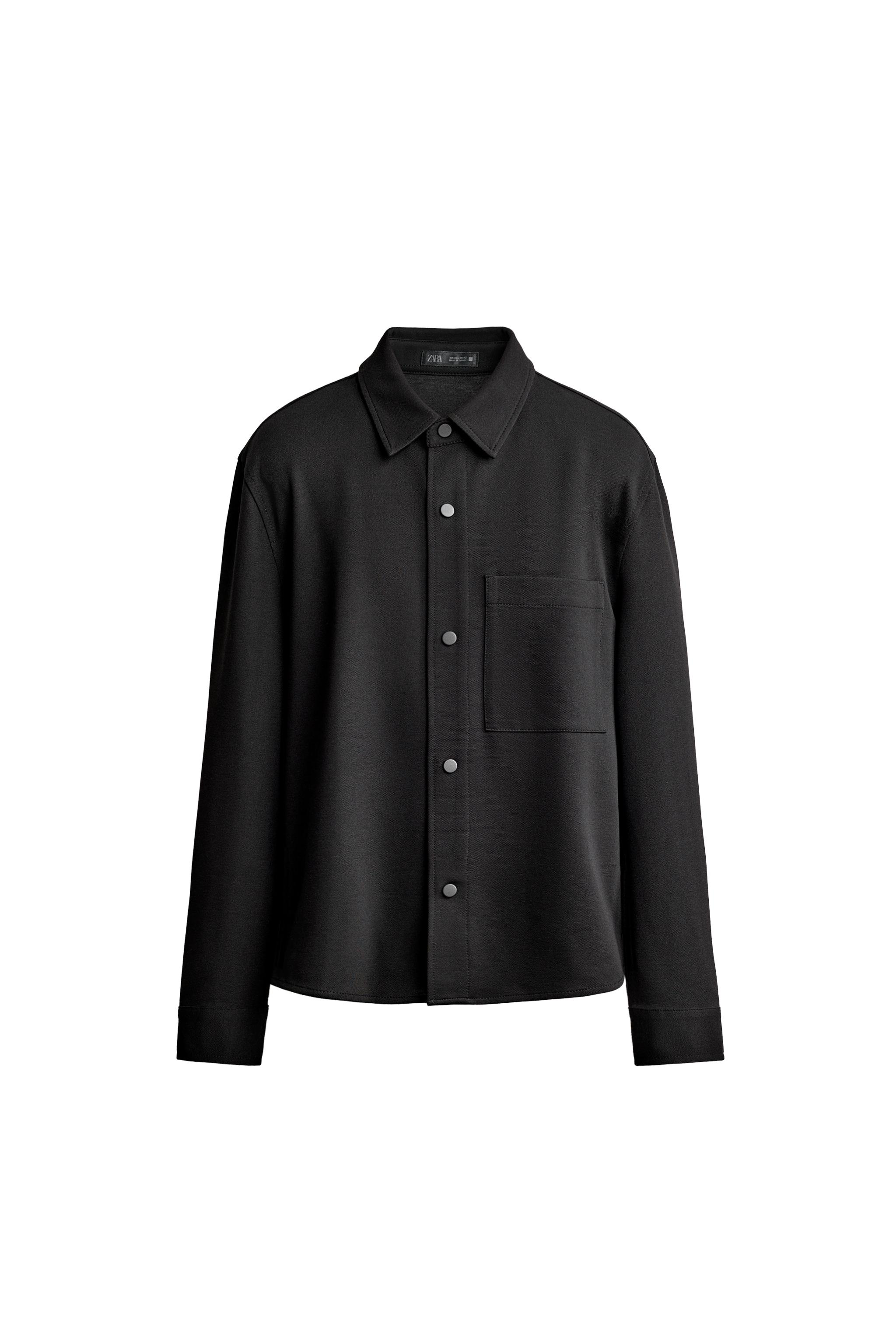 КУРТКА-РУБАШКА COMFORT NON-IRON — ZARA