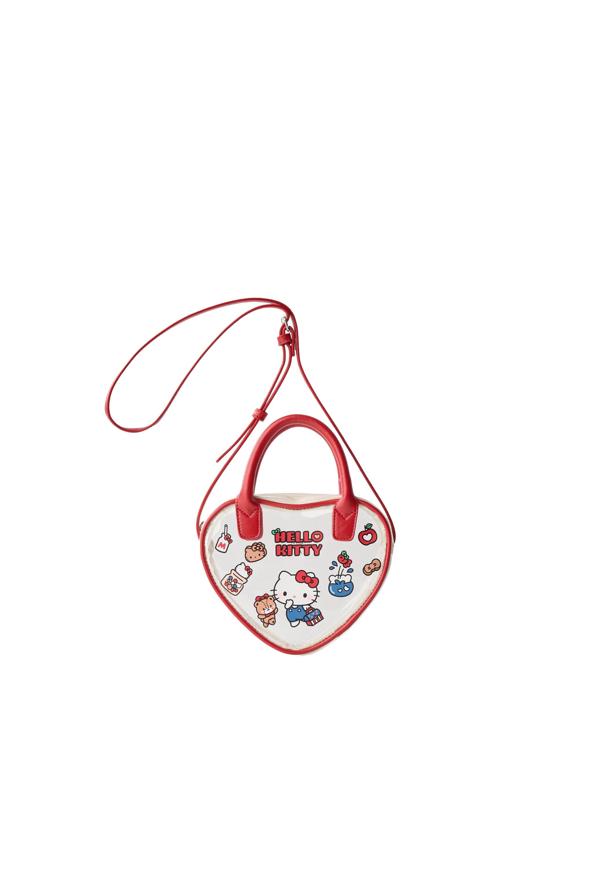 Сумка кросс-боди с принтом Hello Kitty © SANRIO в форме сердца — ZARA