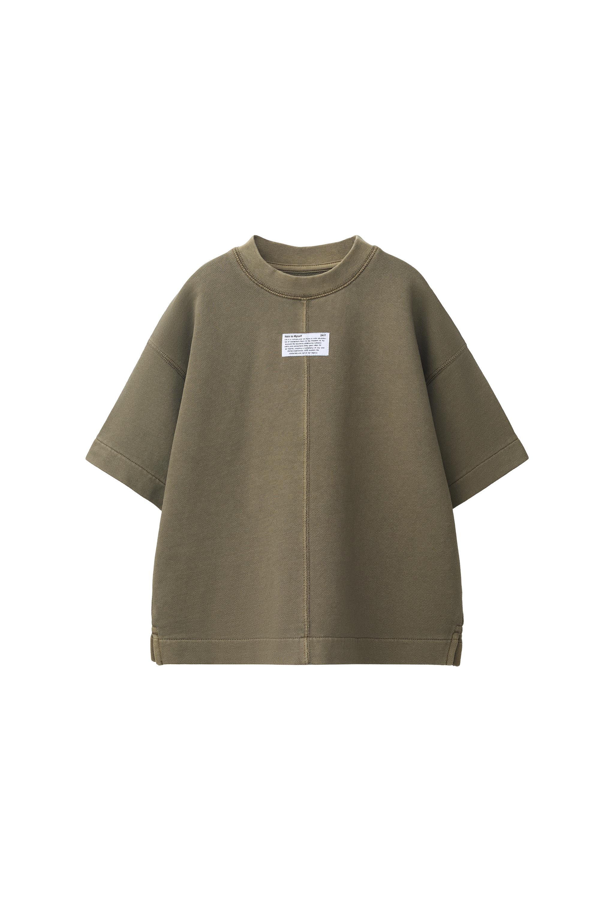 ФУТБОЛКА GARMENT DYE — ZARA