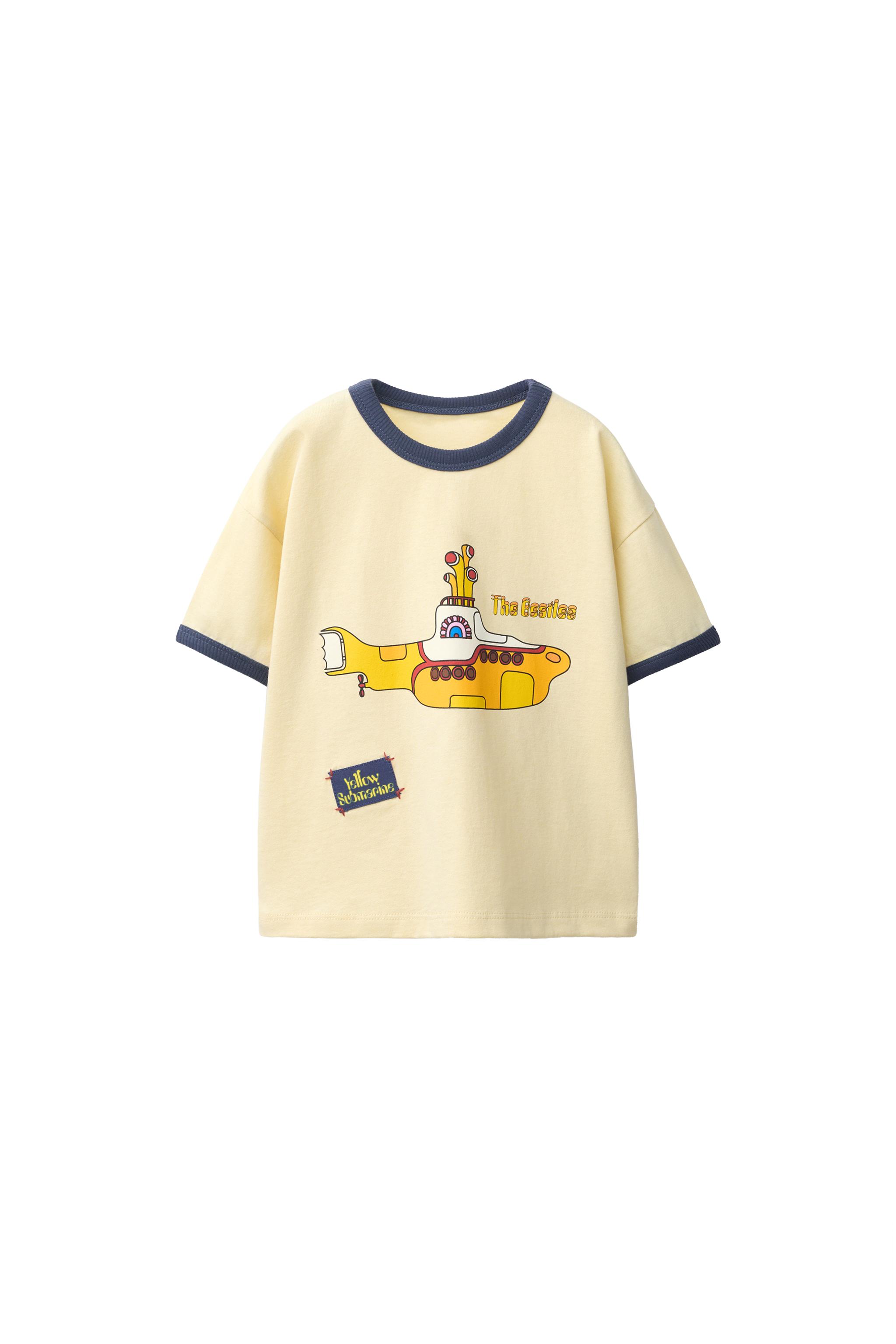 Футболка с принтом THE BEATLES™ YELLOW SUBMARINE — ZARA