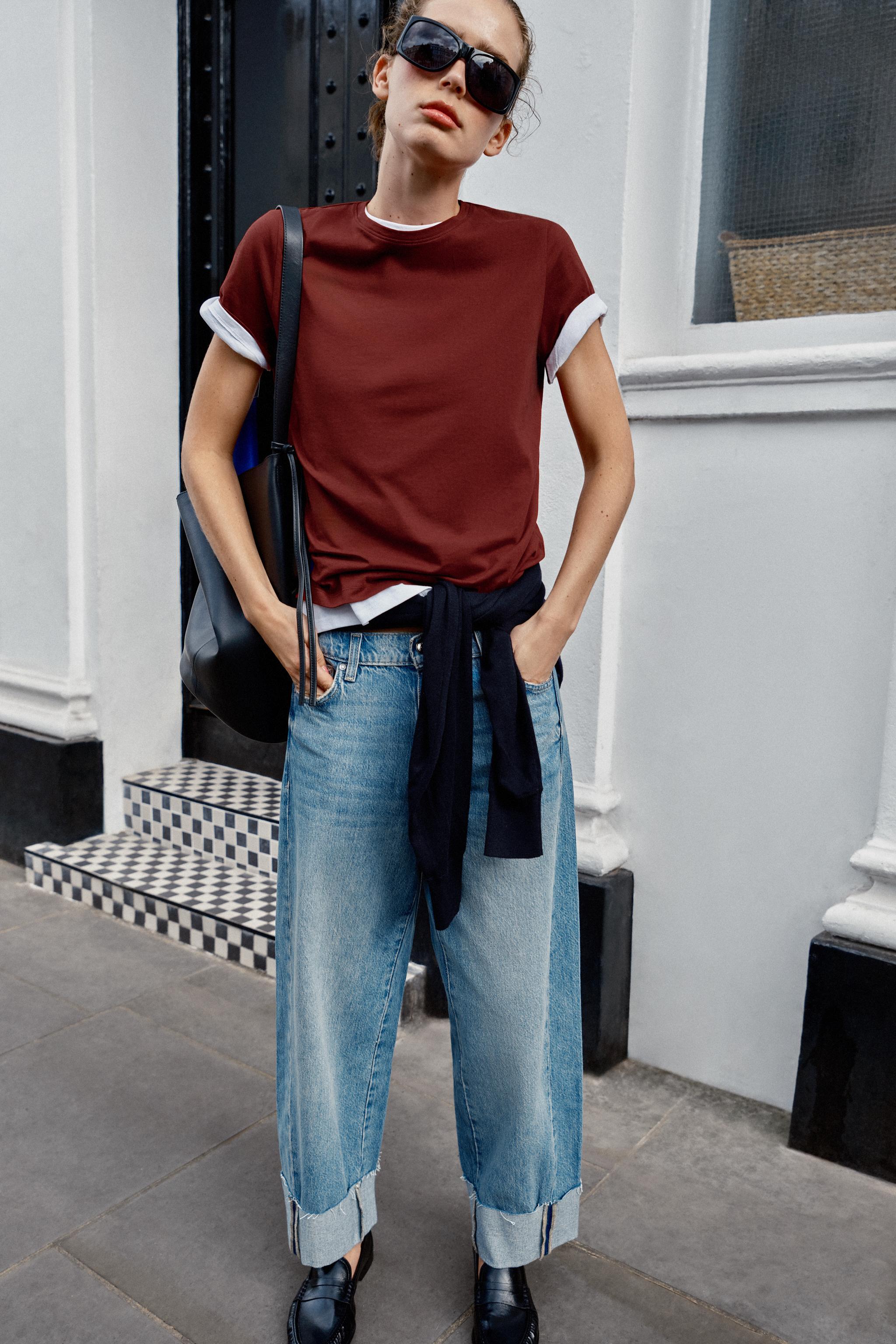 Футболка с коротким рукавом — ZARA