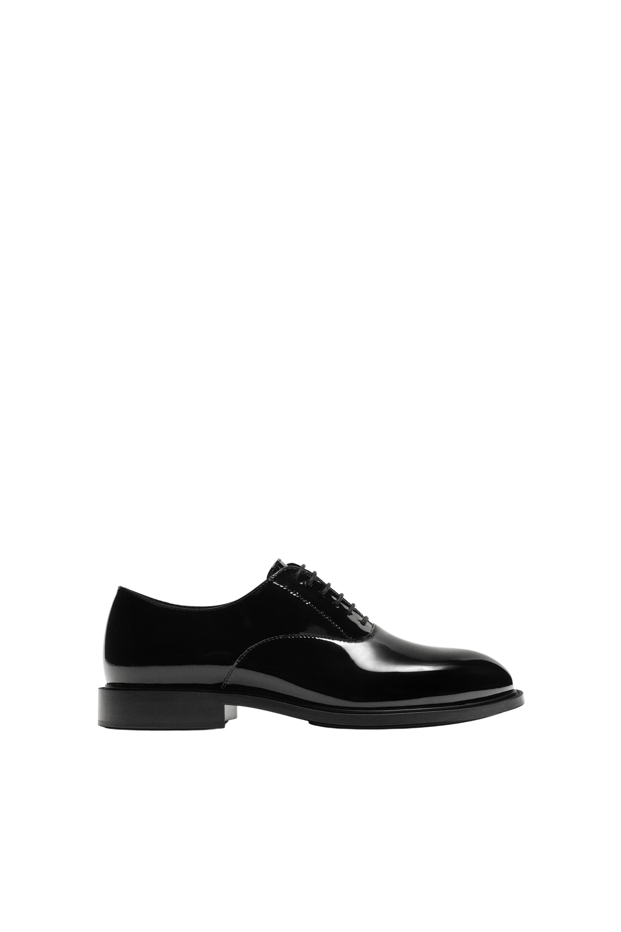 ЛАКИРОВАННЫЕ ТУФЛИ В КЛАССИЧЕСКОМ СТИЛЕ — ZARA