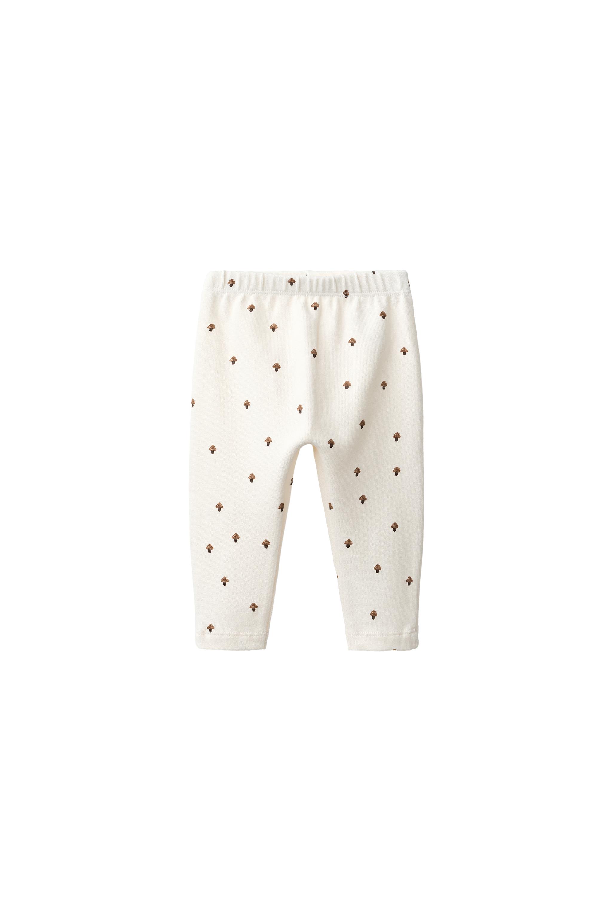 MUSHROOM PRINT LEGGINGS — ZARA