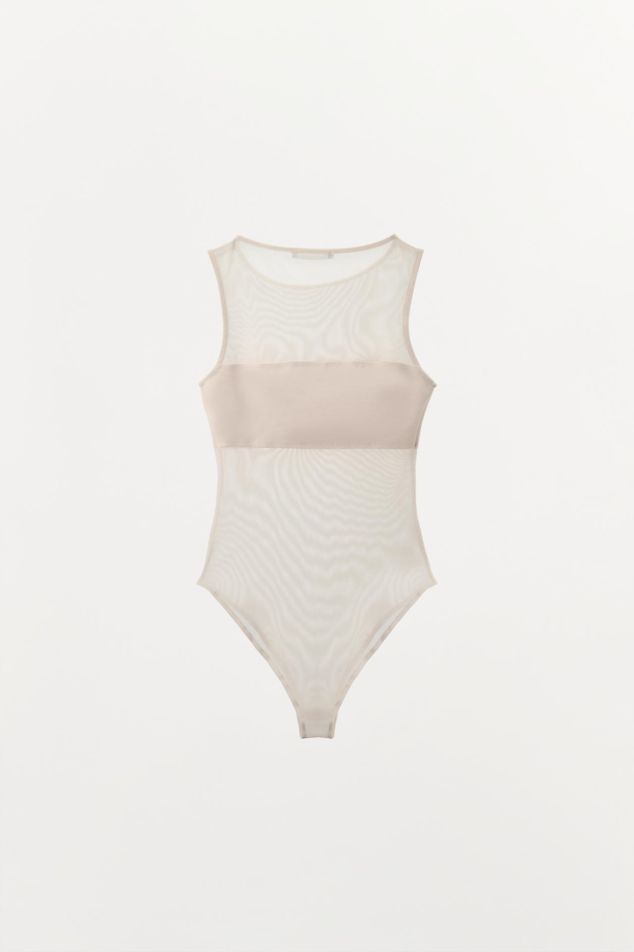 Боди COMBINED TULLE