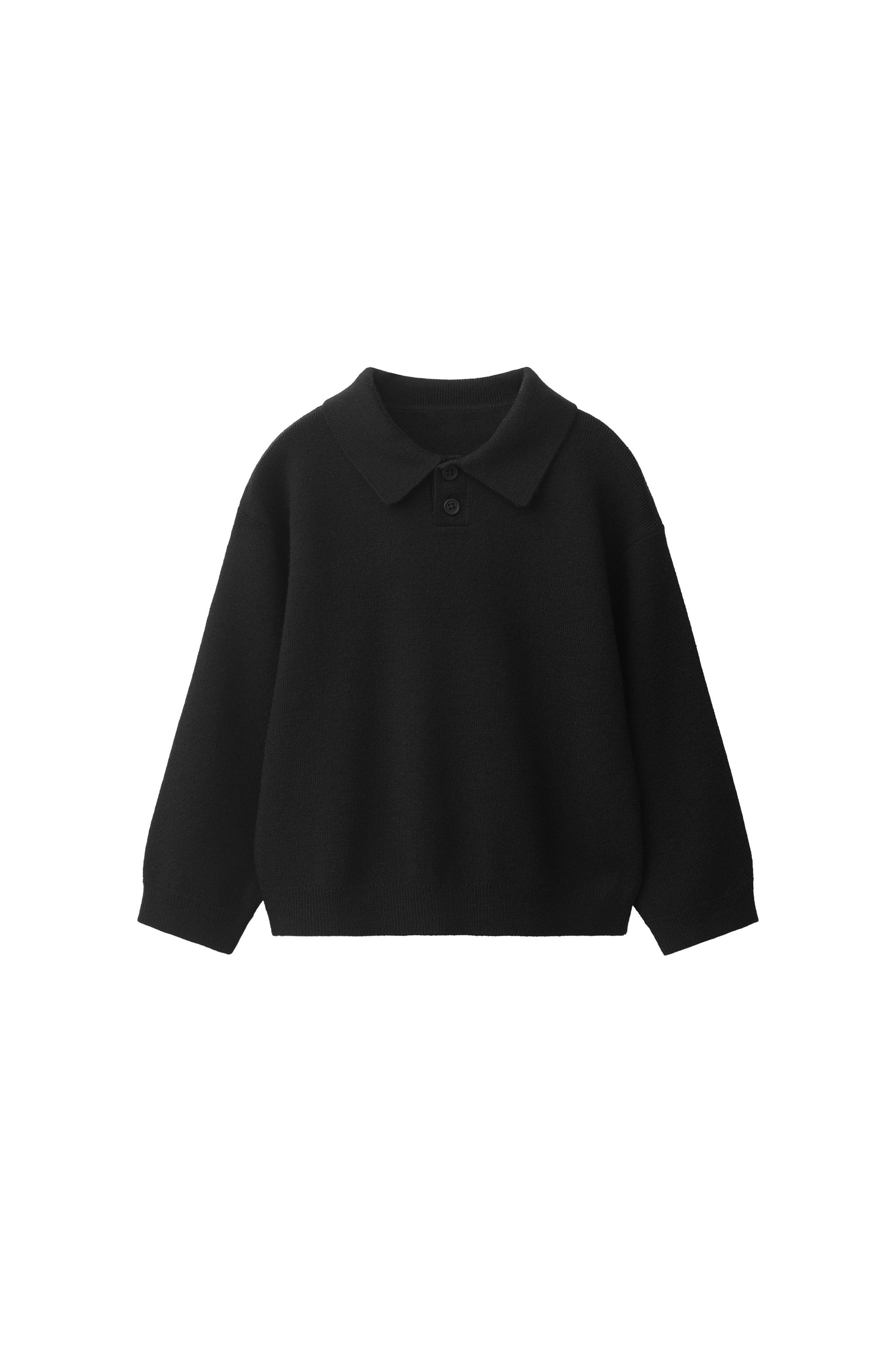 Вязаная рубашка поло — ZARA