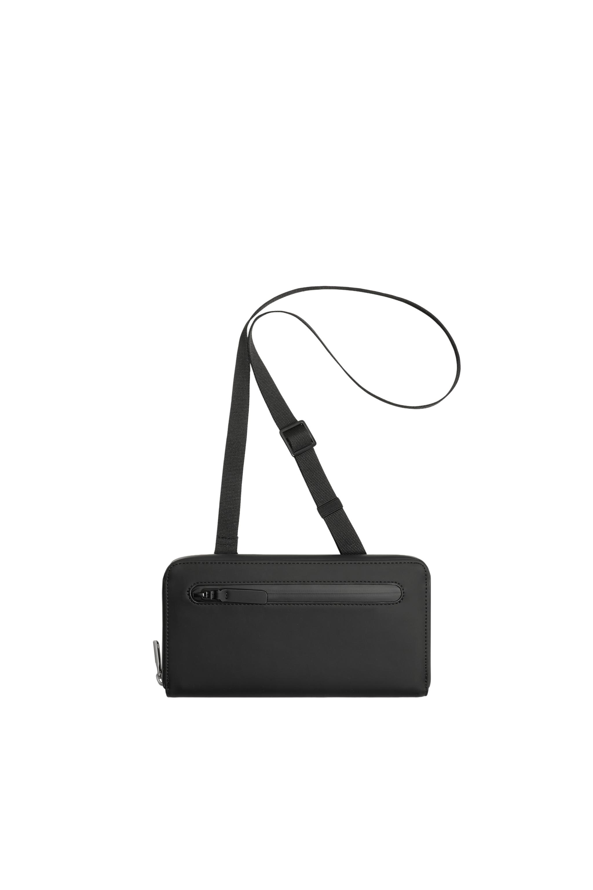 ПРОРЕЗИНЕННАЯ СУМКА-КОШЕЛЕК XL — ZARA