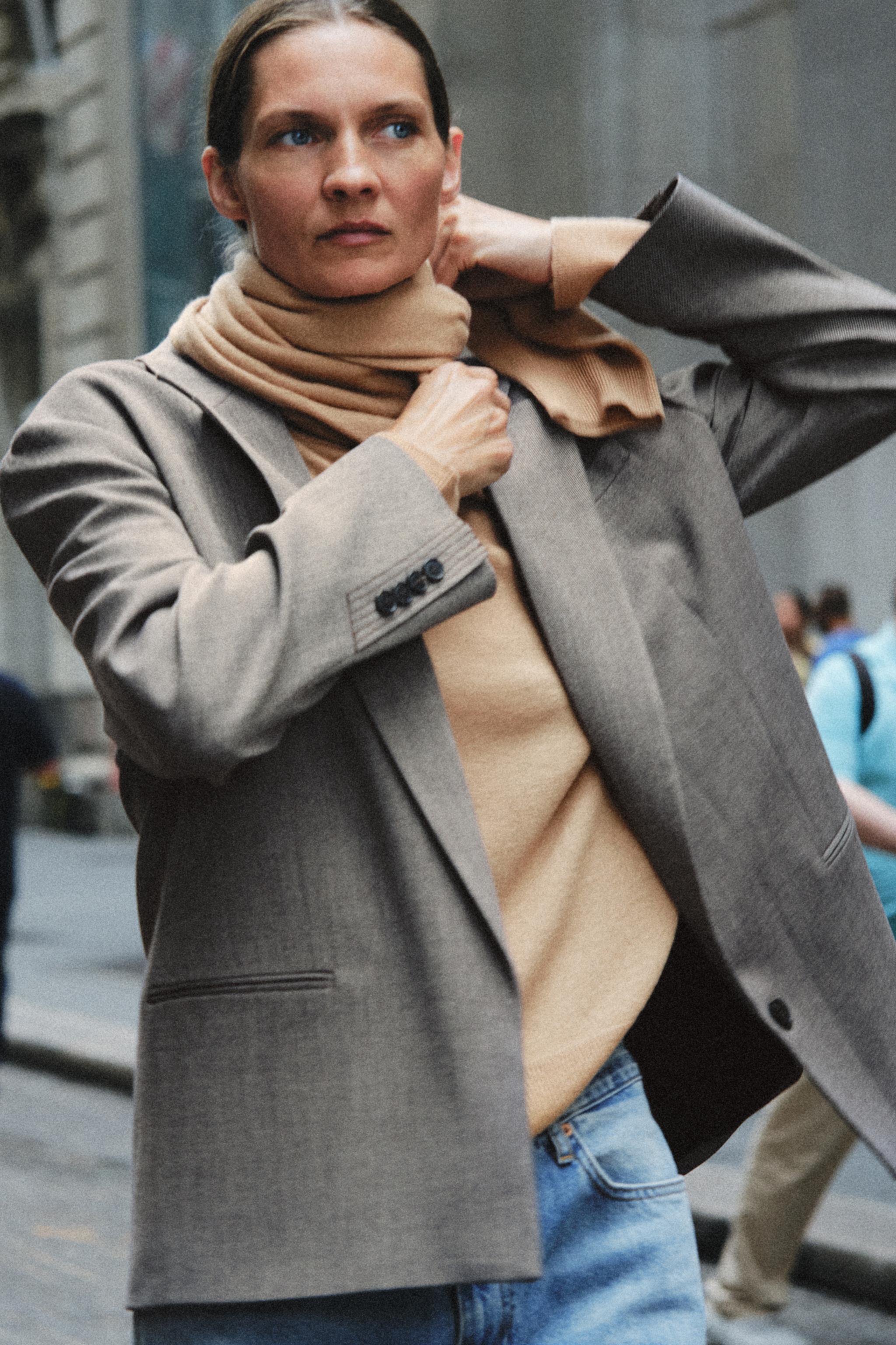 ДВУБОРТНЫЙ БЛЕЙЗЕР — ZW COLLECTION — ZARA