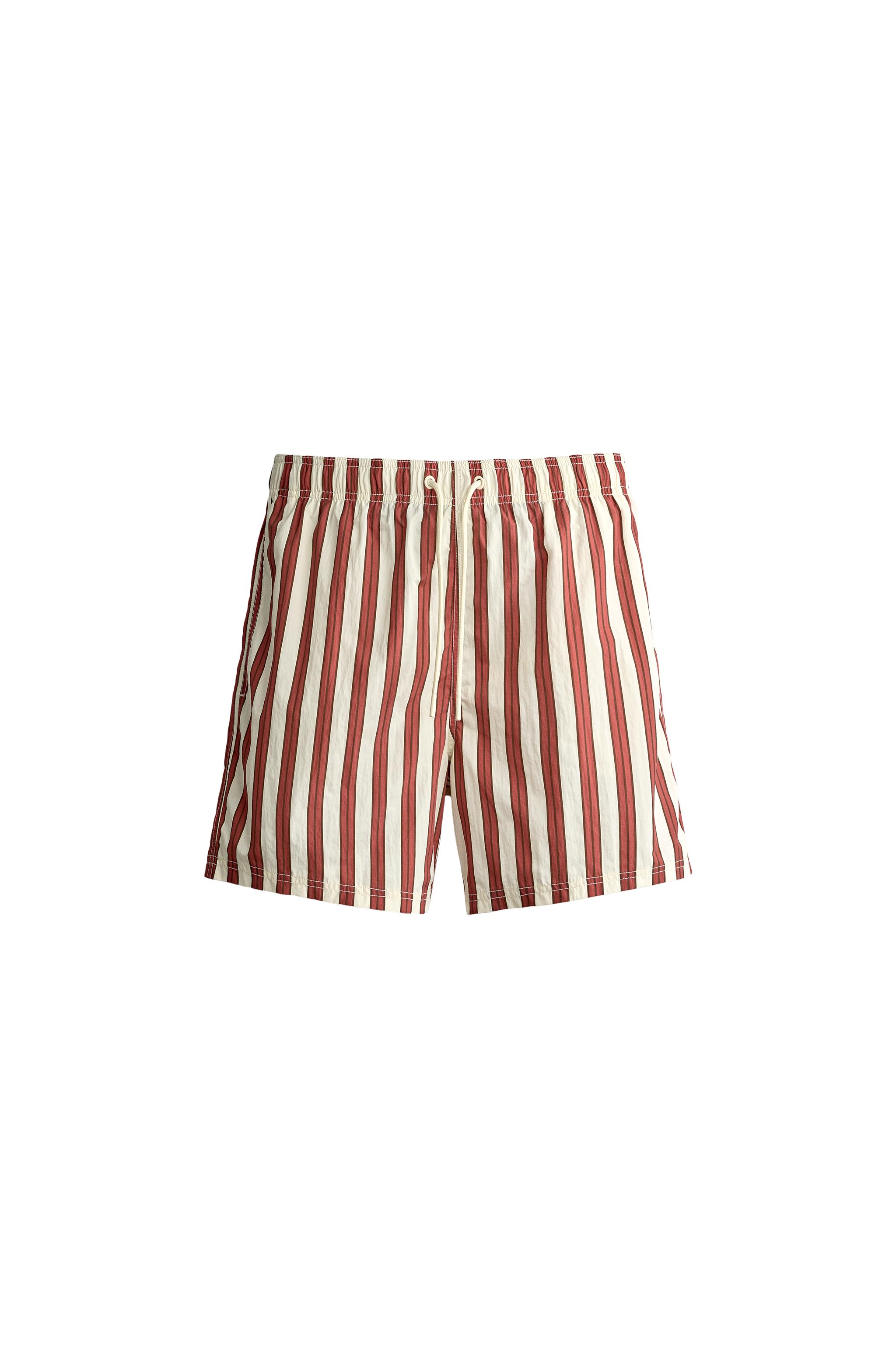 ДЛИННЫЕ ПЛАВКИ В ПОЛОСКУ — ZARA