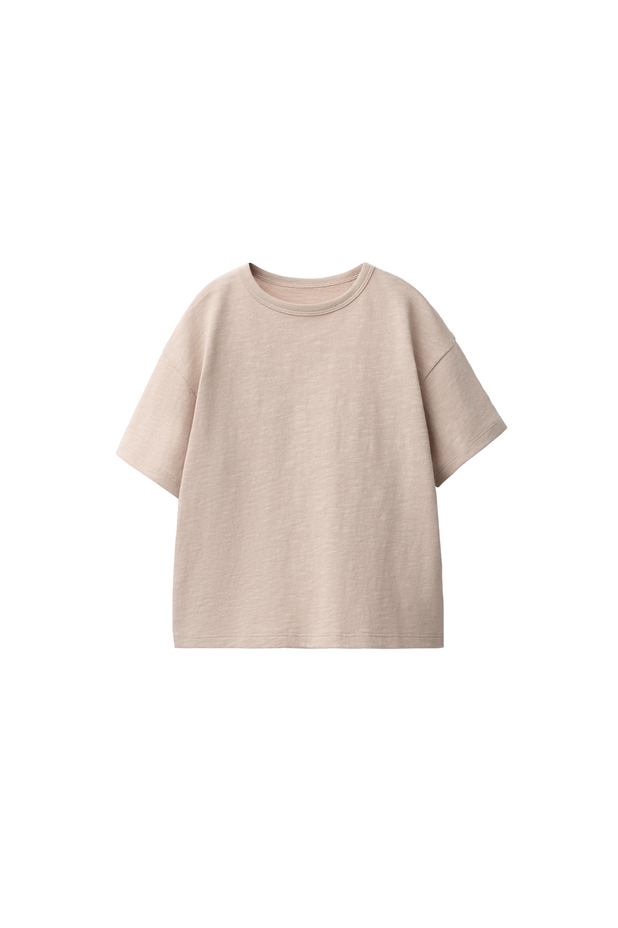 Футболка однотонная — ZARA