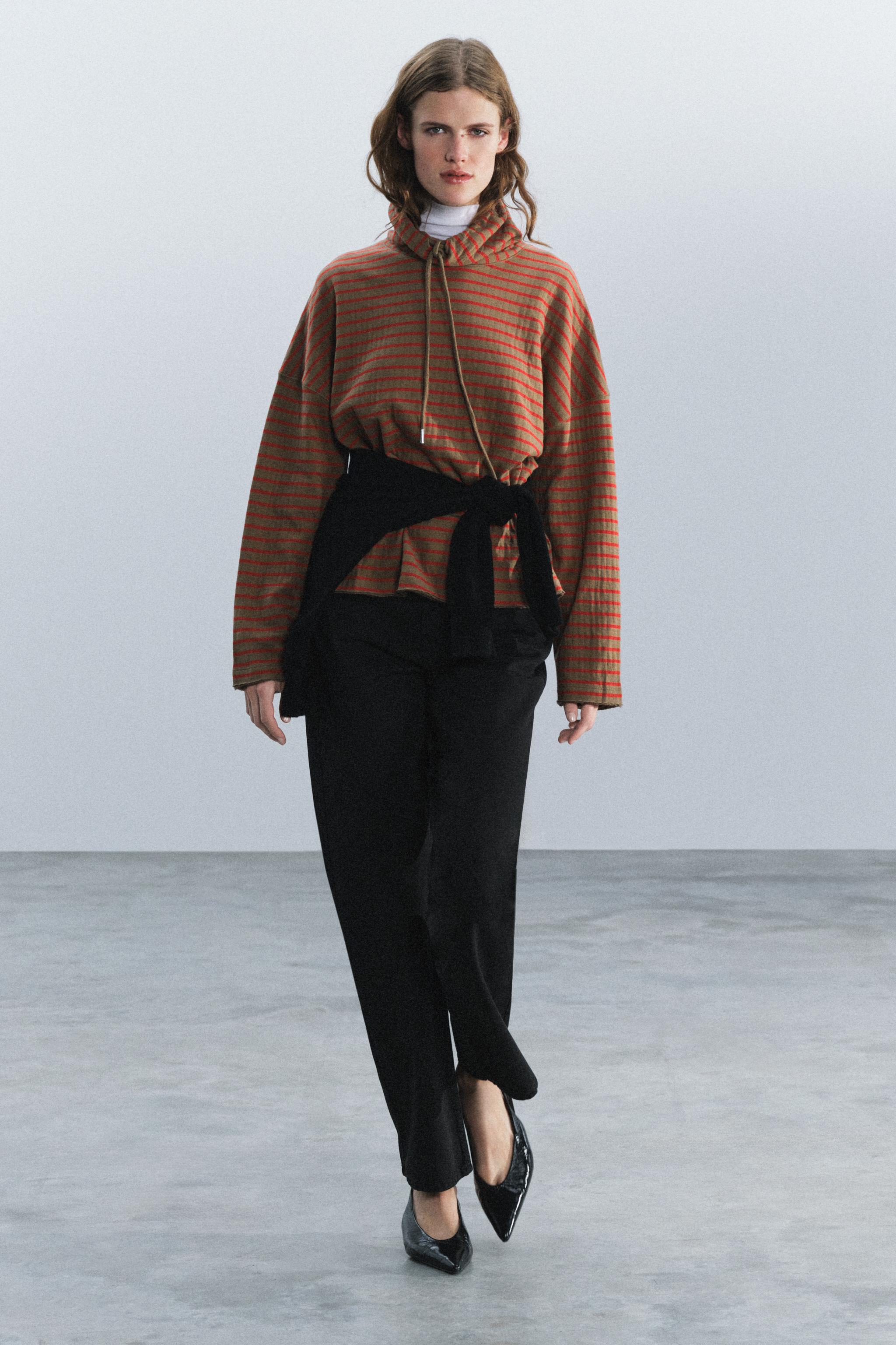 Худи в полоску — ZARA
