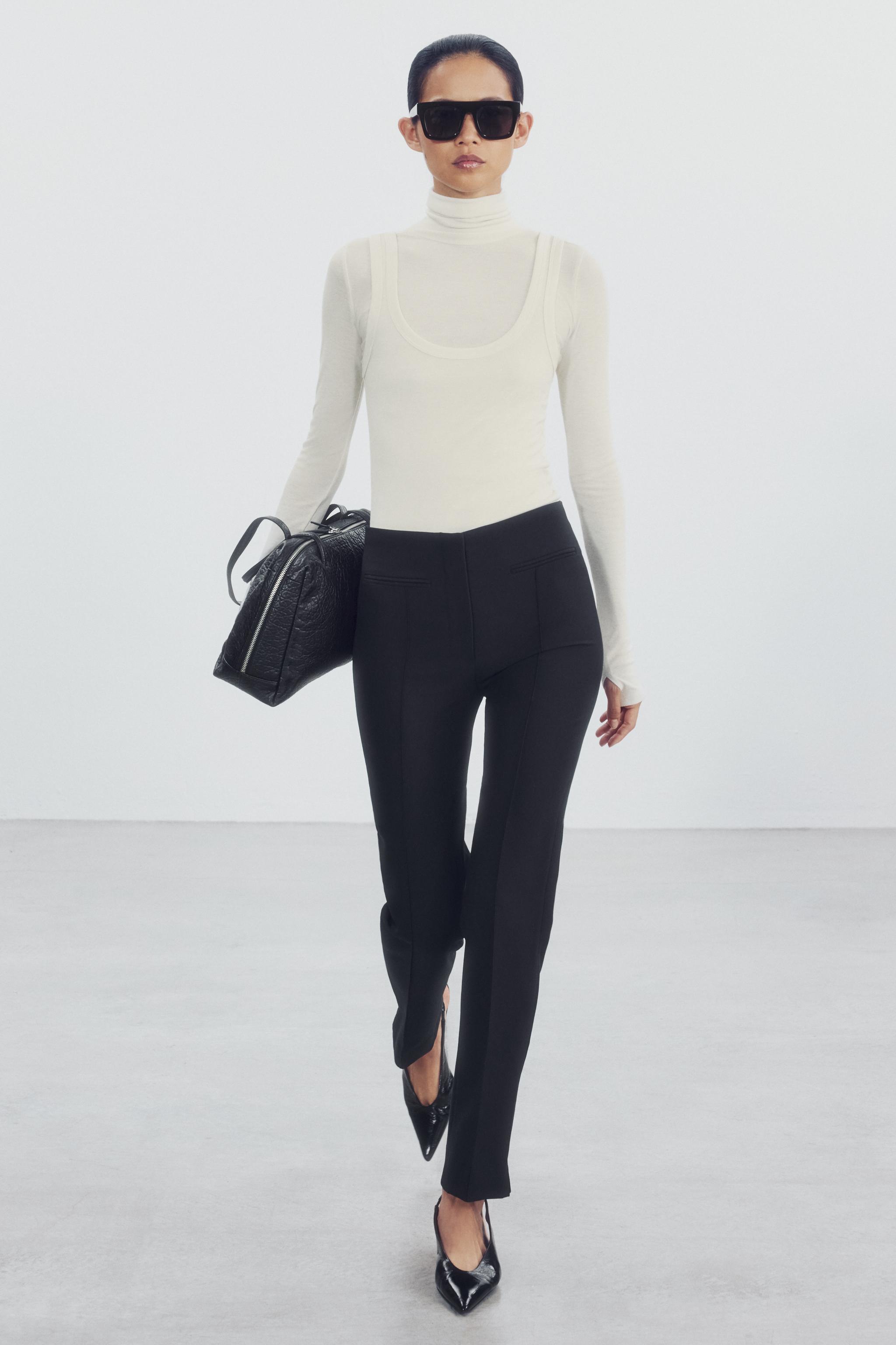 БРЮКИ СО СТРЕЛКАМИ — ZW COLLECTION — ZARA