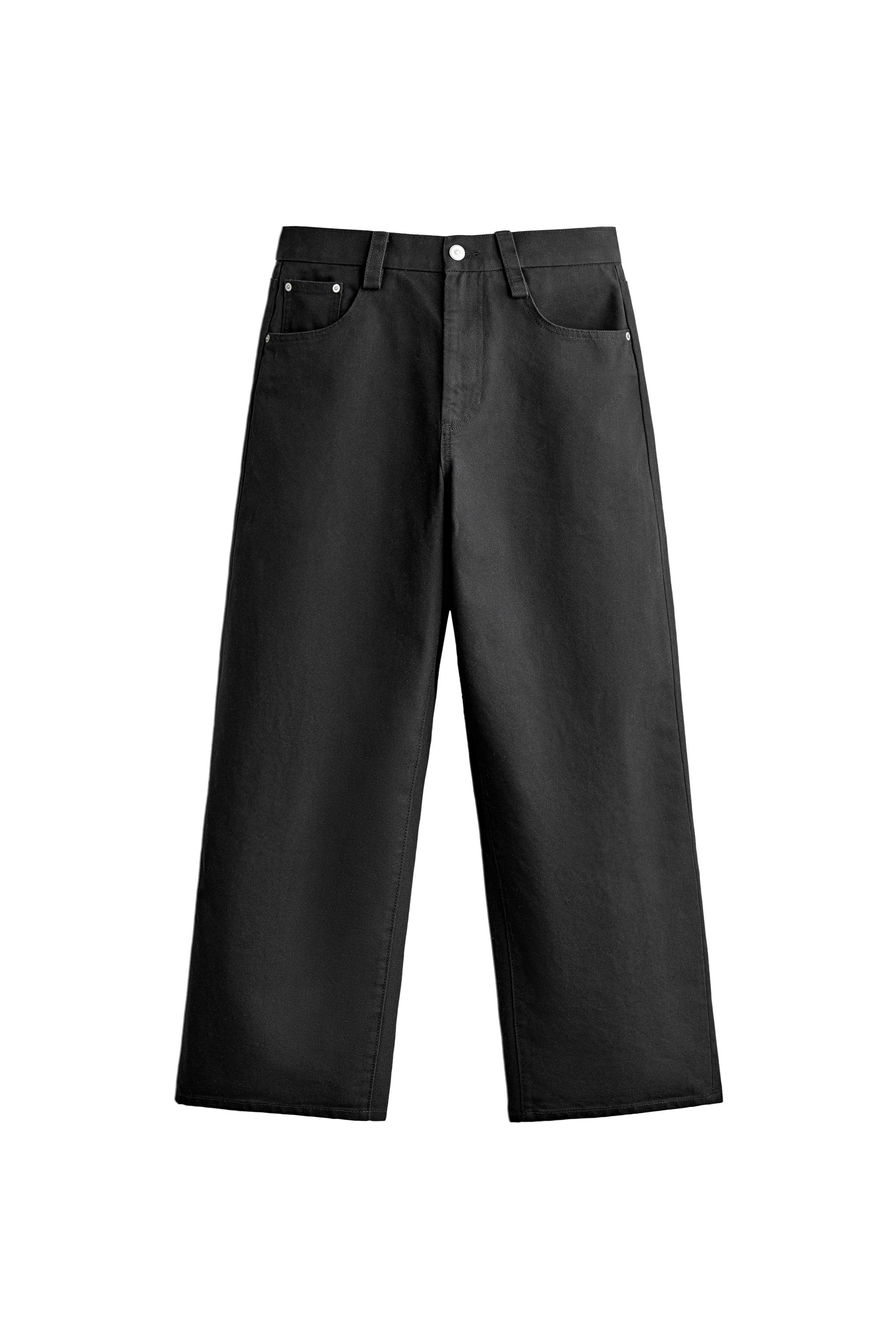 Джинсы прямого свободного кроя — ZARA
